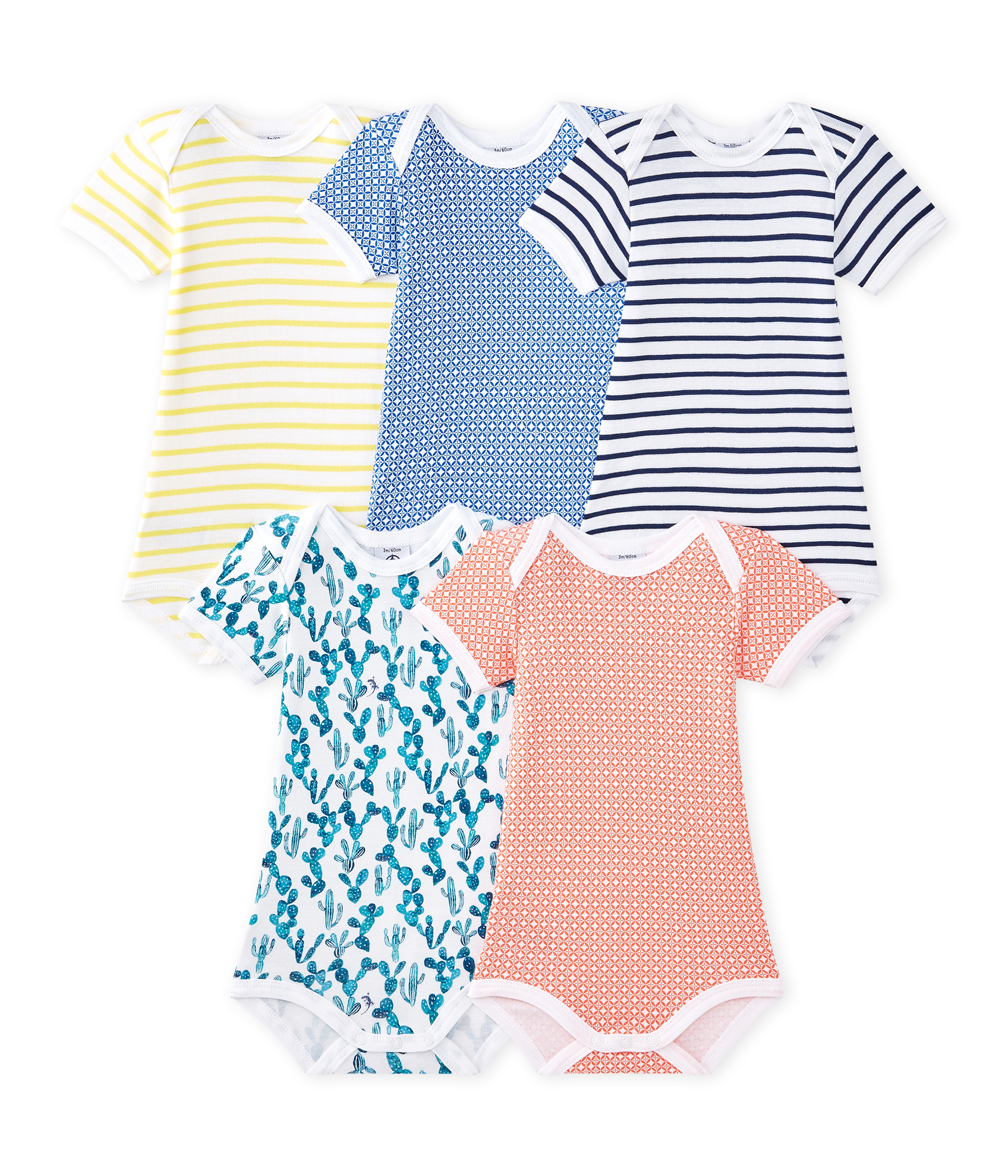 Body manches courtes Garçon 24 mois Petit bateau 100% coton