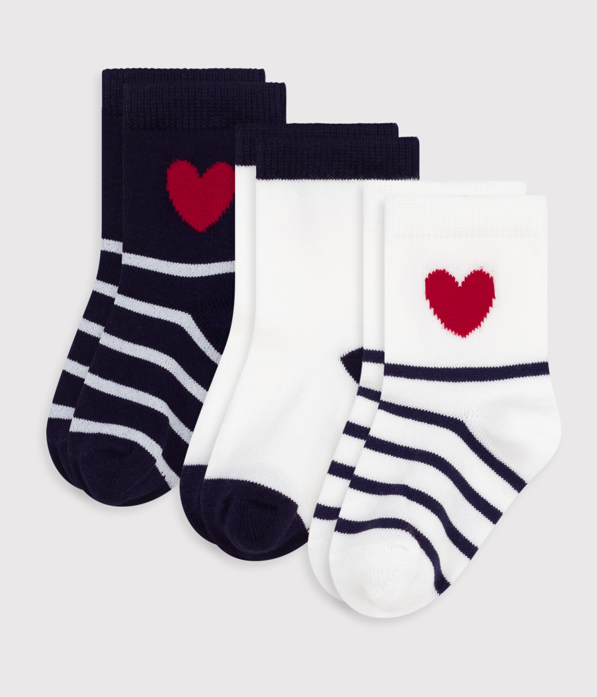 Chaussettes Petit Bateau Fille - Lot De 2 Paires, Coton Doux, Motif Fleuri, Taille Unique