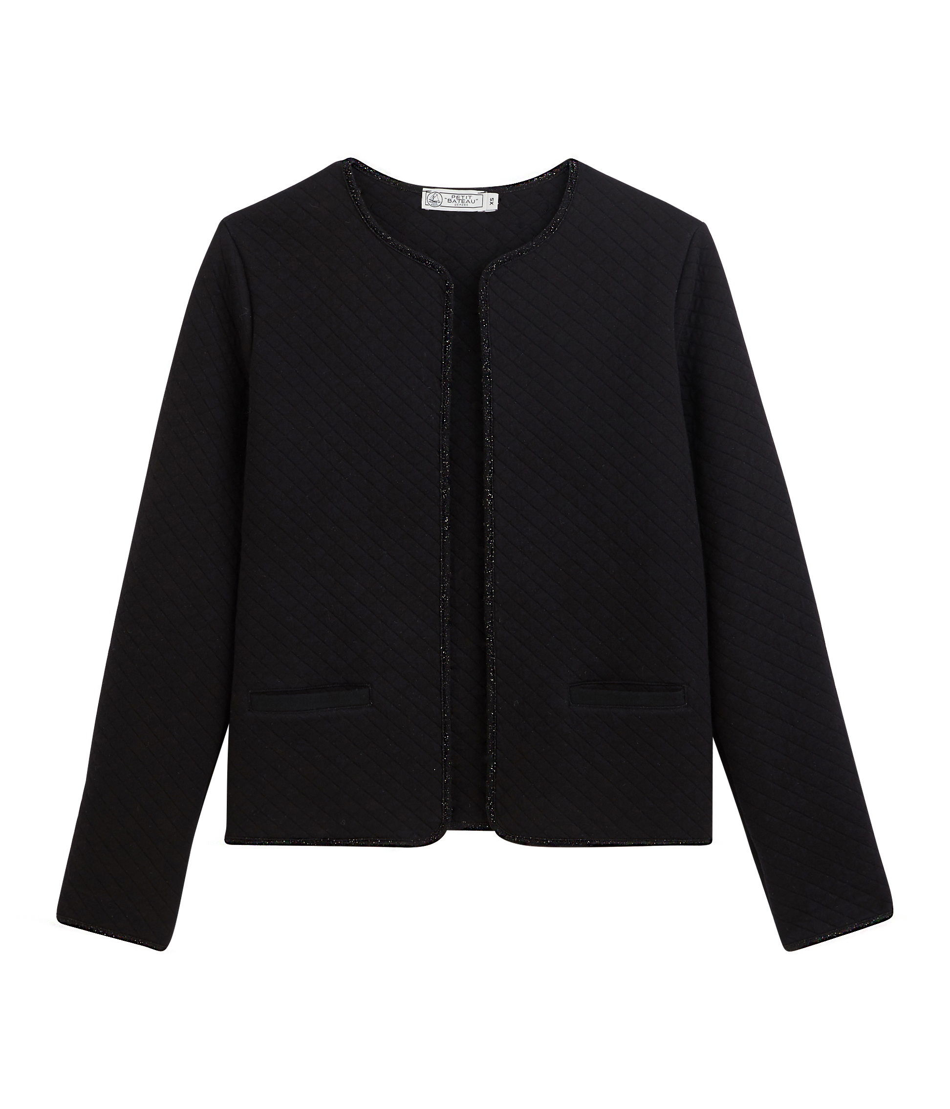 Veste cardigan tubique femme