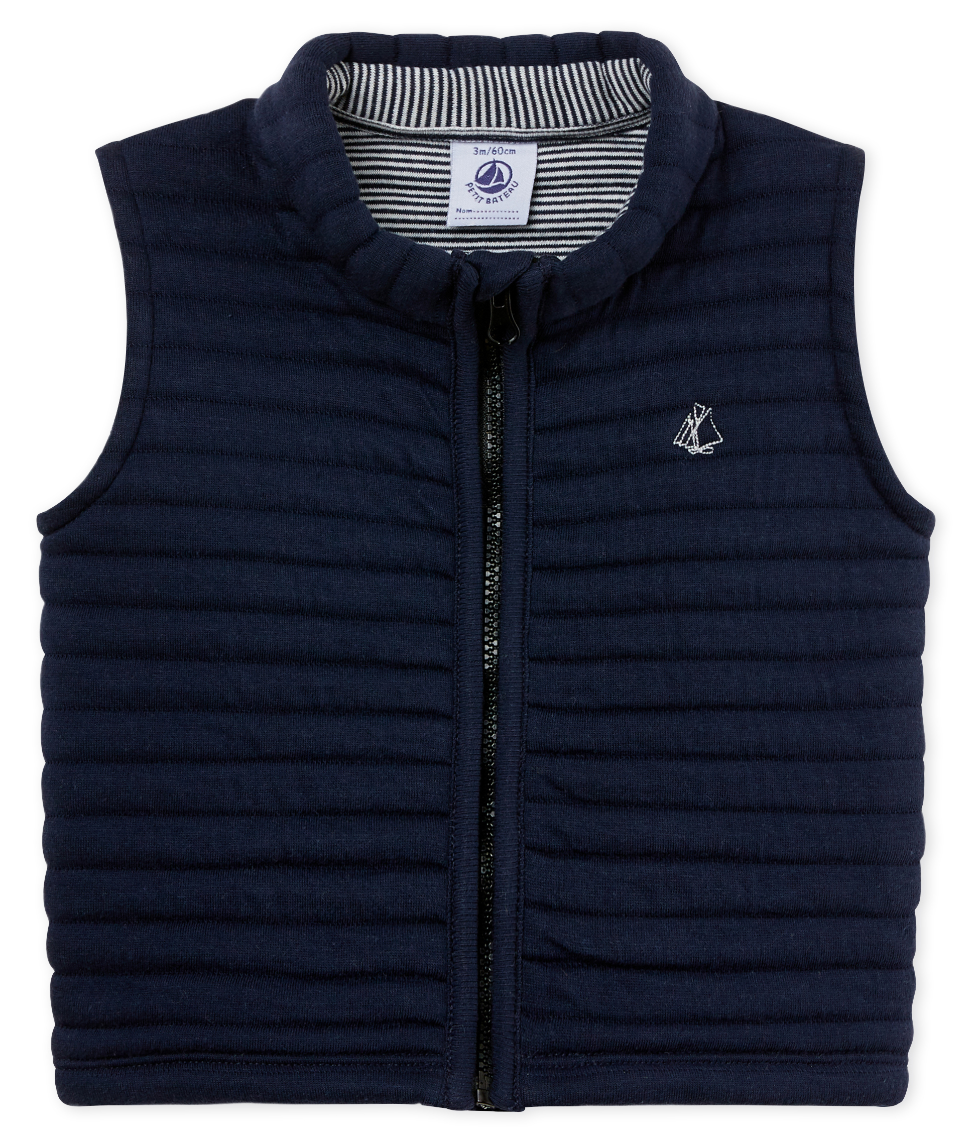 petit bateau gilet sans manche