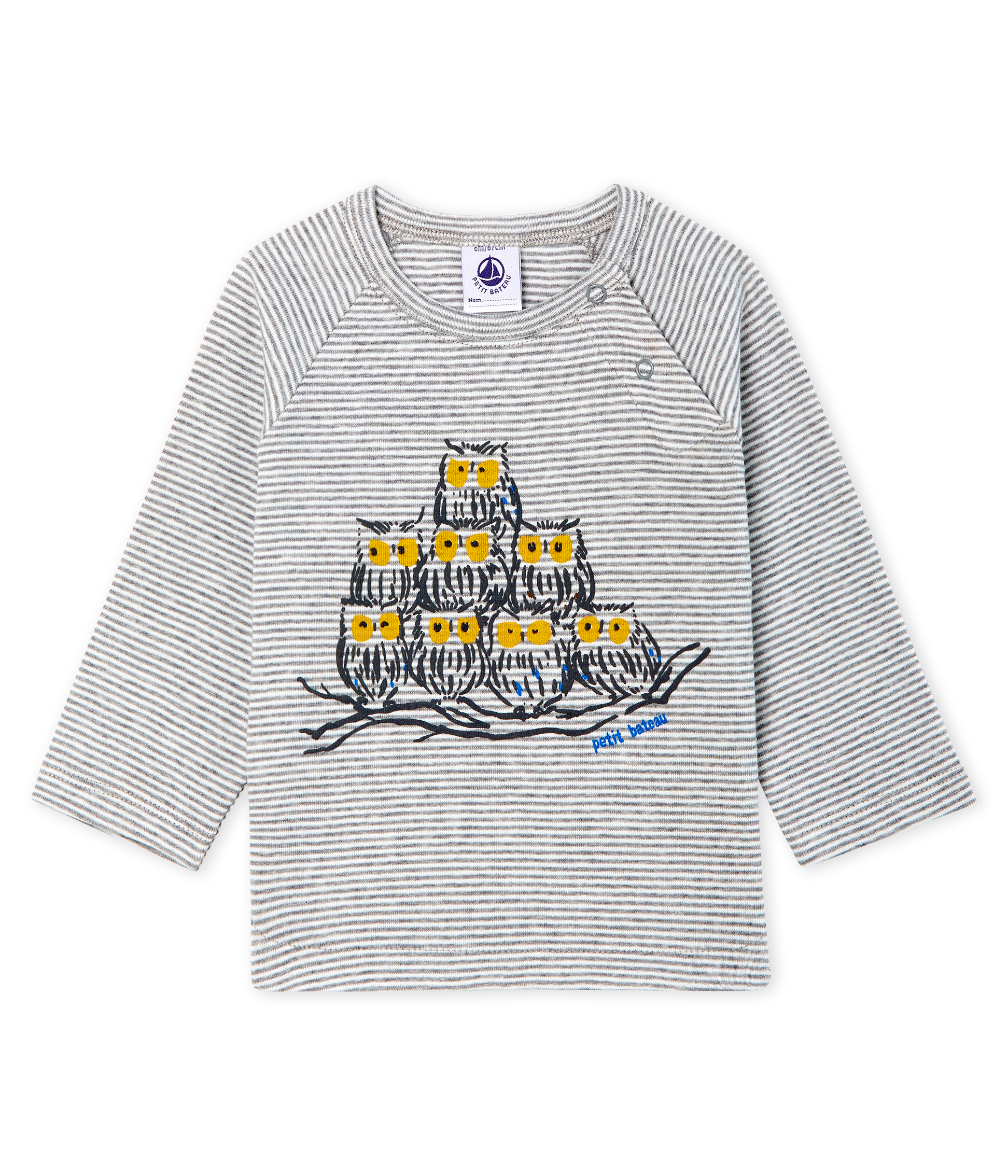 Tee shirt manches longues milleraies bébé garçon