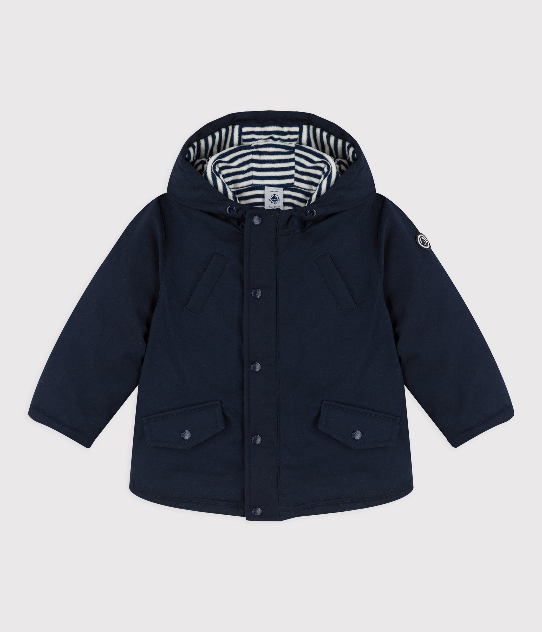 Parka mi-longue bébé garçon SMOKING | Petit Bateau