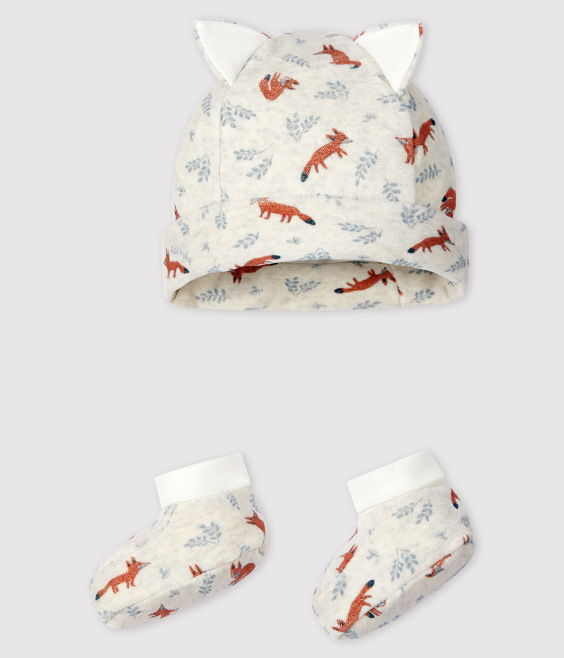 Bonnet bébé renard clearance