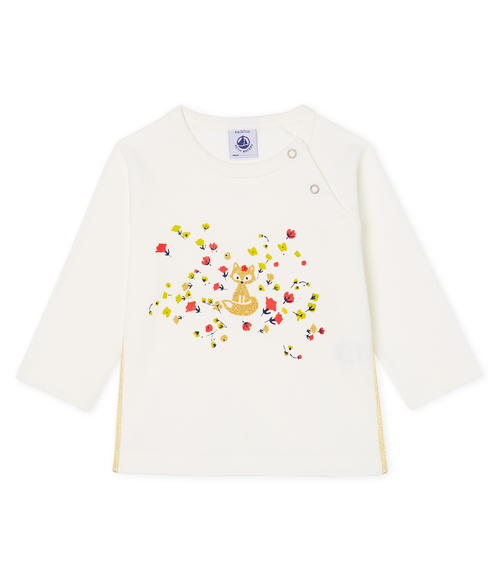 Tee shirt manches longues bébé fille