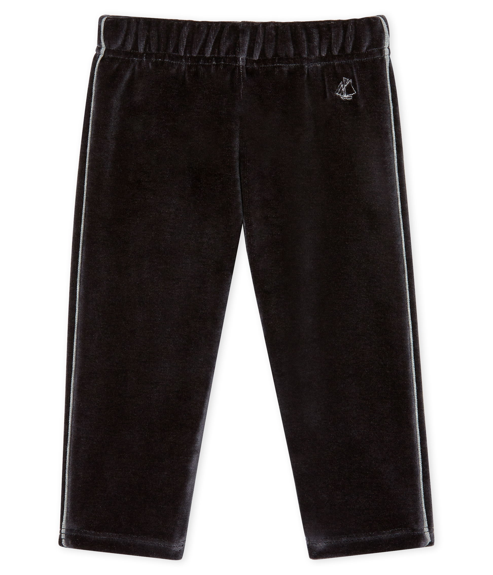 Pantalon bébé garçon en maille velours