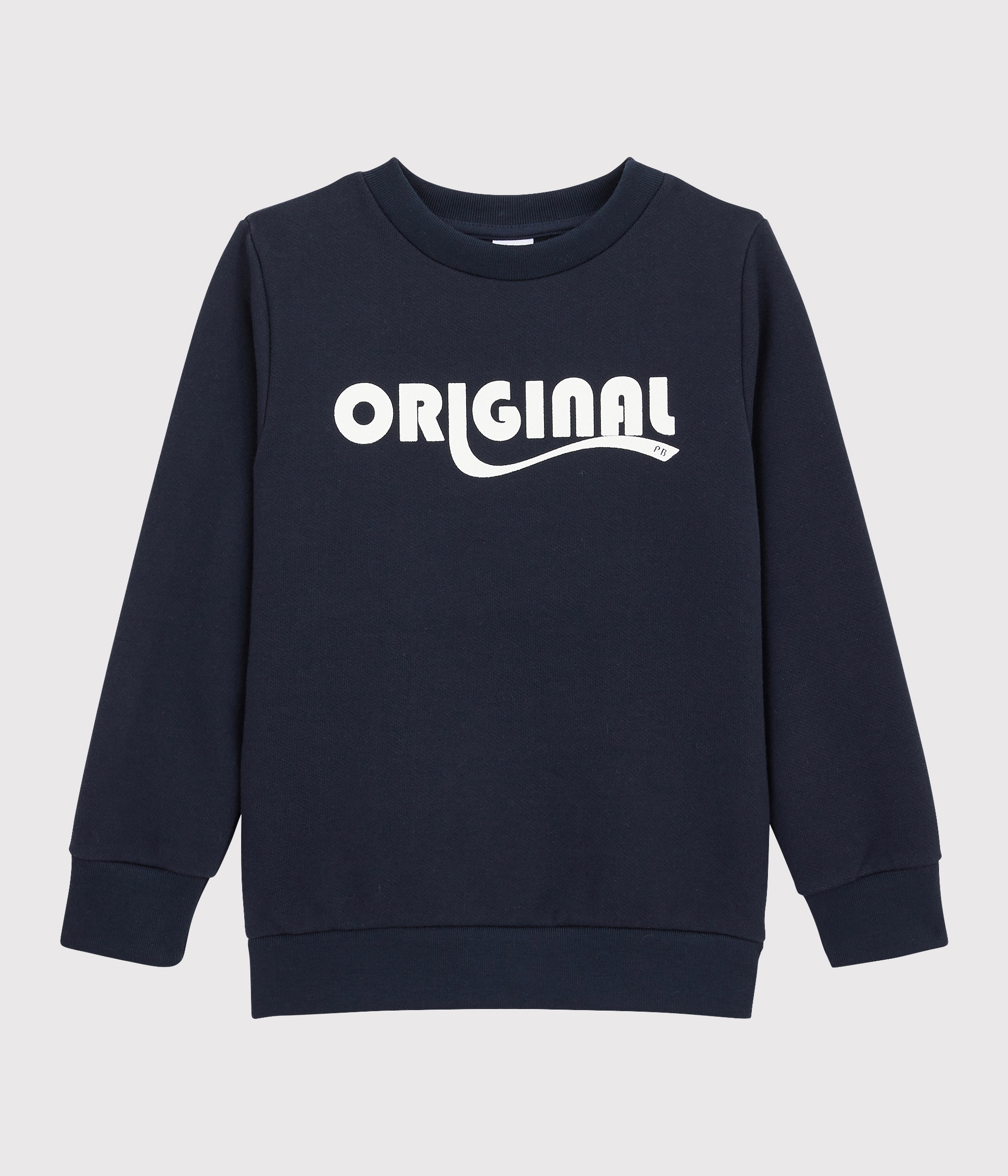 Sweat à Enfiler Sweatshirt Bébé Garçon Petit Bateau - 100% Coton