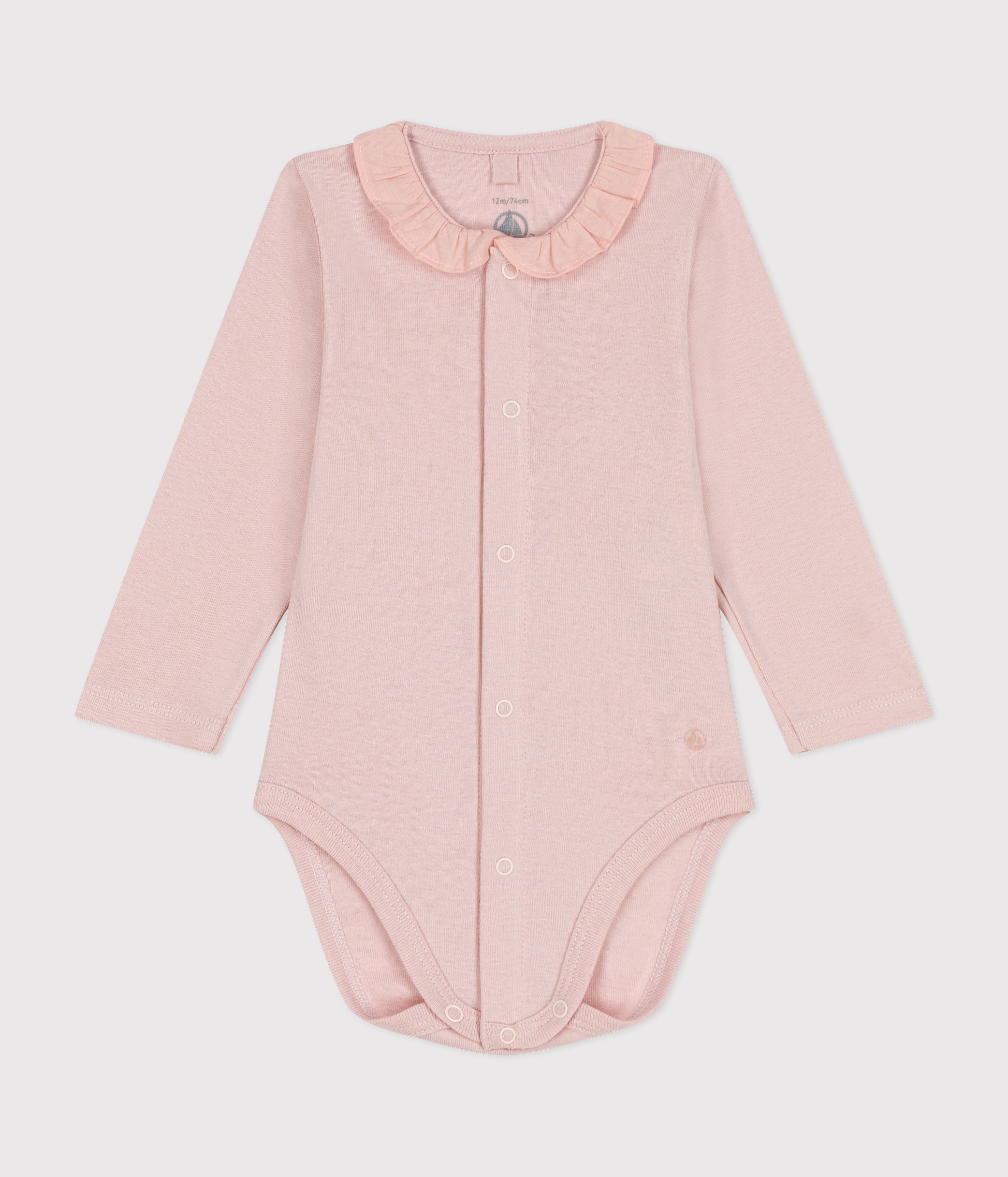Petit Bateau Body Manches Courtes Bébé Fille - 100% Coton - Marque Française Depuis 1893