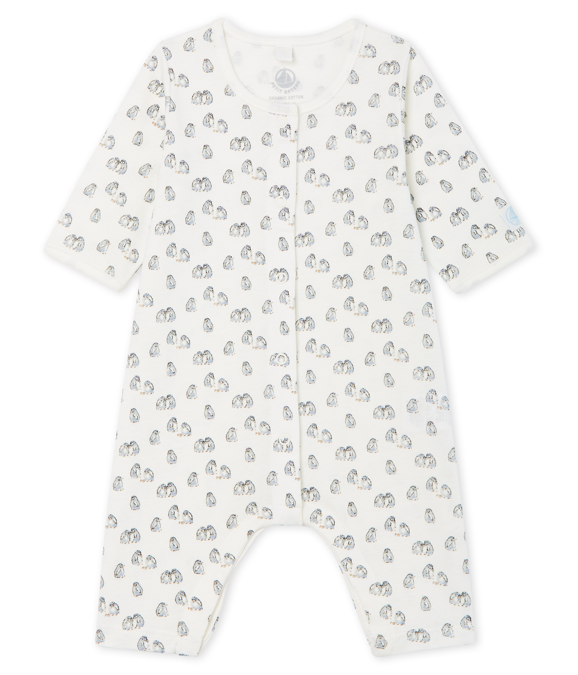 Petit Bateau Dors Bien Sans Pieds Bébé Fille - Pyjama Coton Fleuri