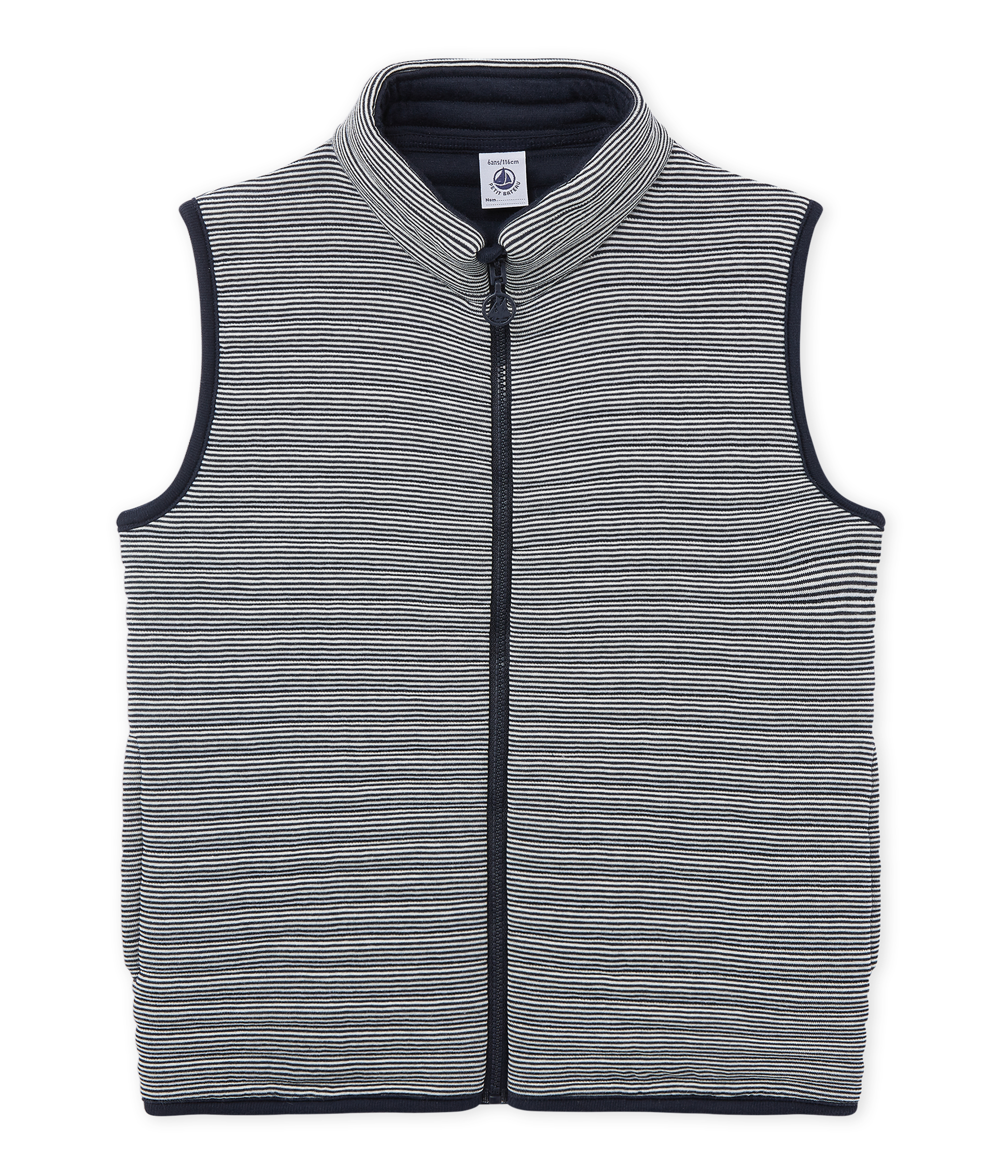 petit bateau gilet sans manche