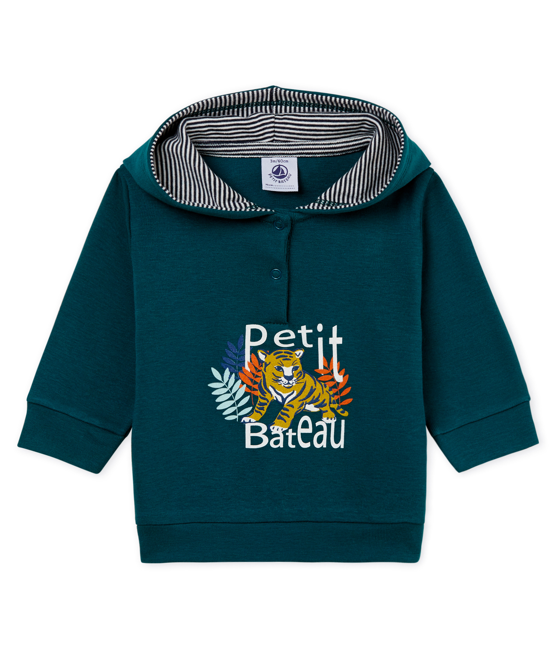 Sweatshirt a capuche léger bébé garçon