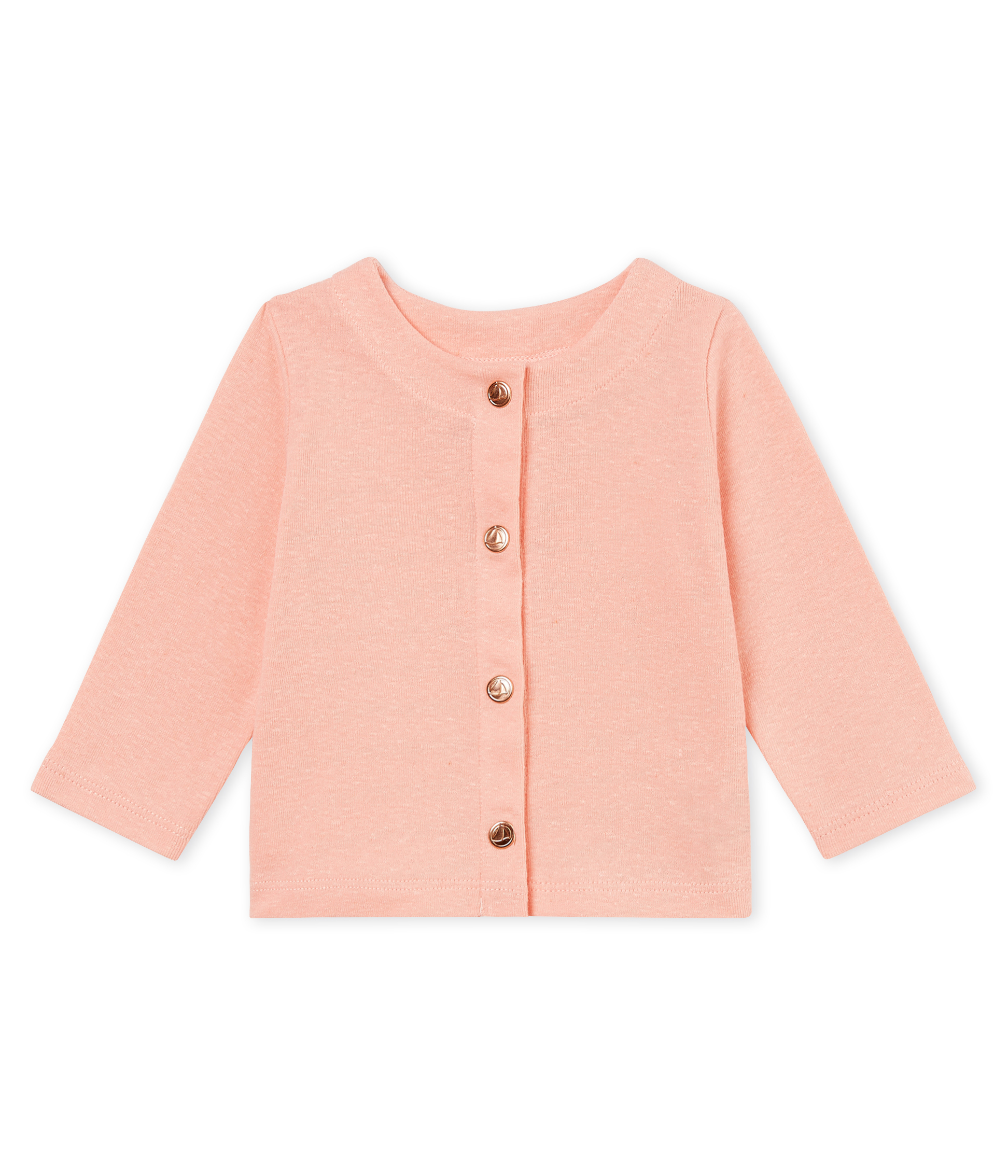 Cardigan bébé fille en coton/lin