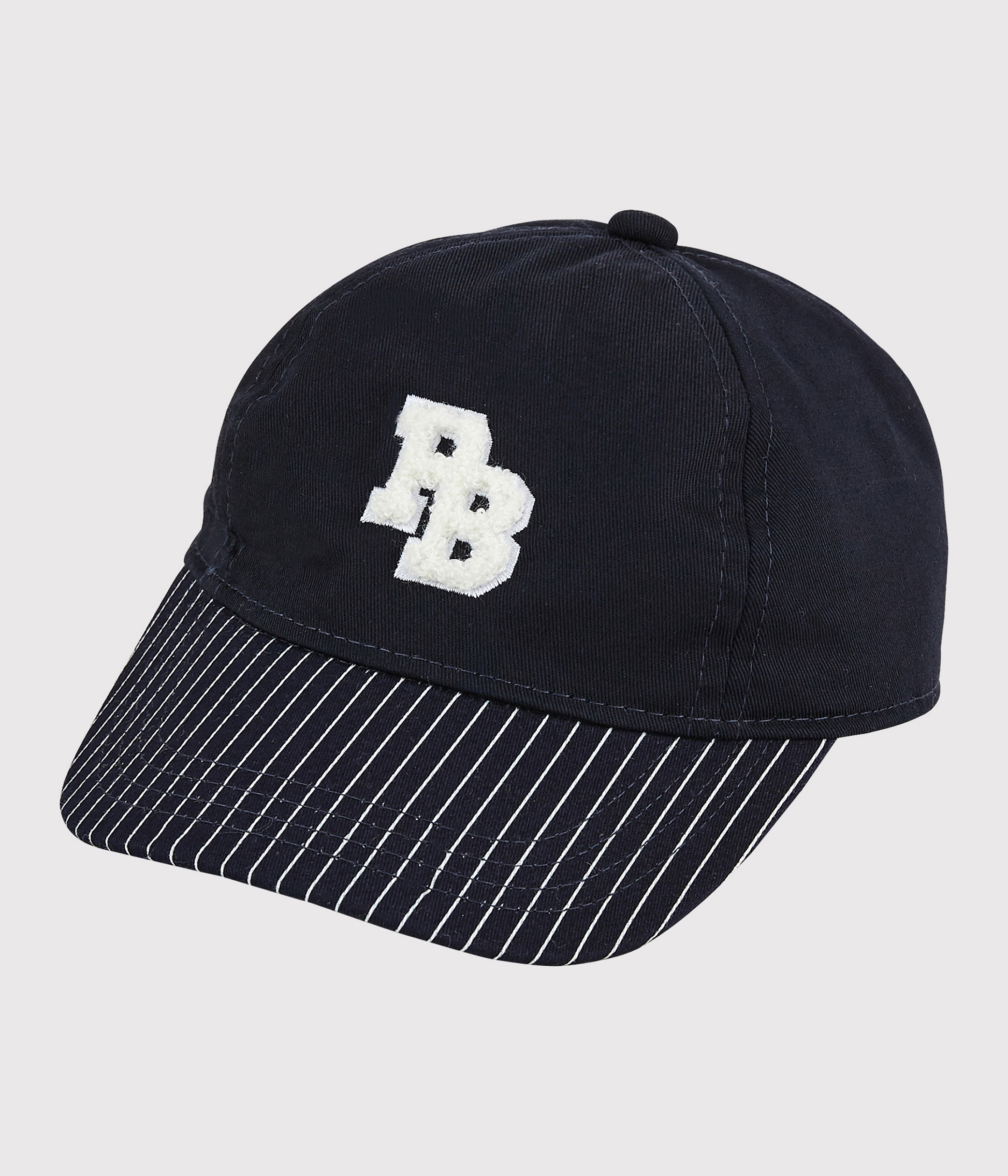 Casquette Ajustable Petit Bateau Pour Bébé Garçon - Denim, Broderie Logo - Style Moderne Et Sporty