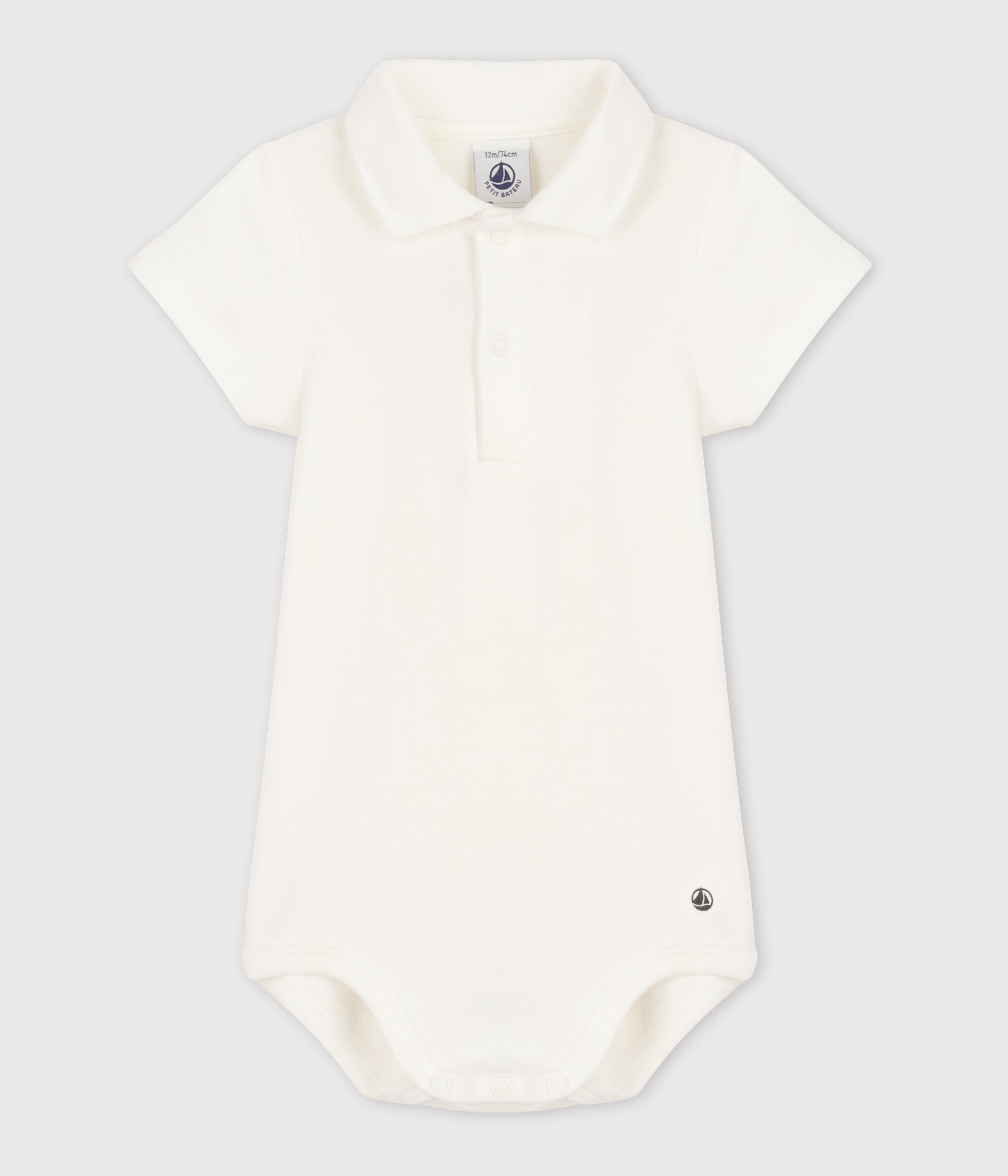 Body bébé garçon rouge/blanc coton Bio 6 mois PETIT BATEAU : le