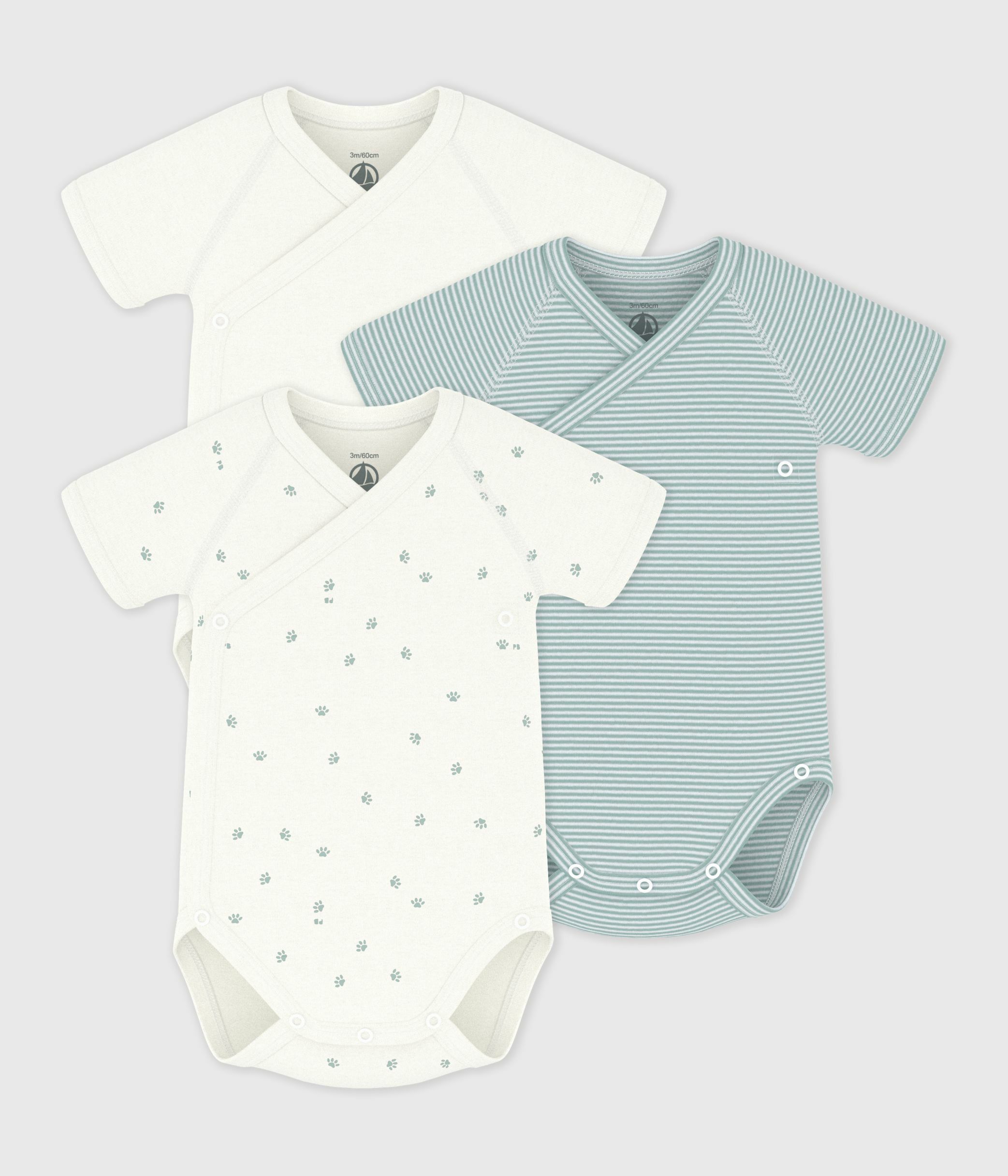 Vêtement Bébé Qualité Confort Lot De 3 Bodies Manches Longues Petit Bateau - Imprimé Fleuri Et Uni, Coton, Pour Bébé Fille Body Bébé Fille Vêtement Bébé Qualité Confort Lot De 3 Bodies Manches Longues Petit Bateau - Imprimé Fleuri Et Uni, Coton, Pour Bébé Fille Body Bébé Fille