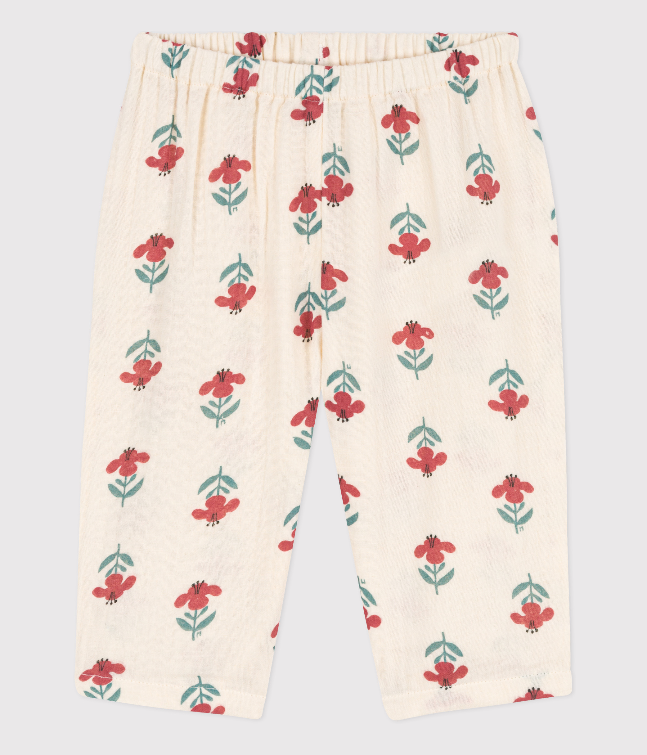 Petit Bateau Pantalon Bébé Fille En Velours Coton Bio – Taille Élastiquée, Confort Hiver Doux Et Élégant