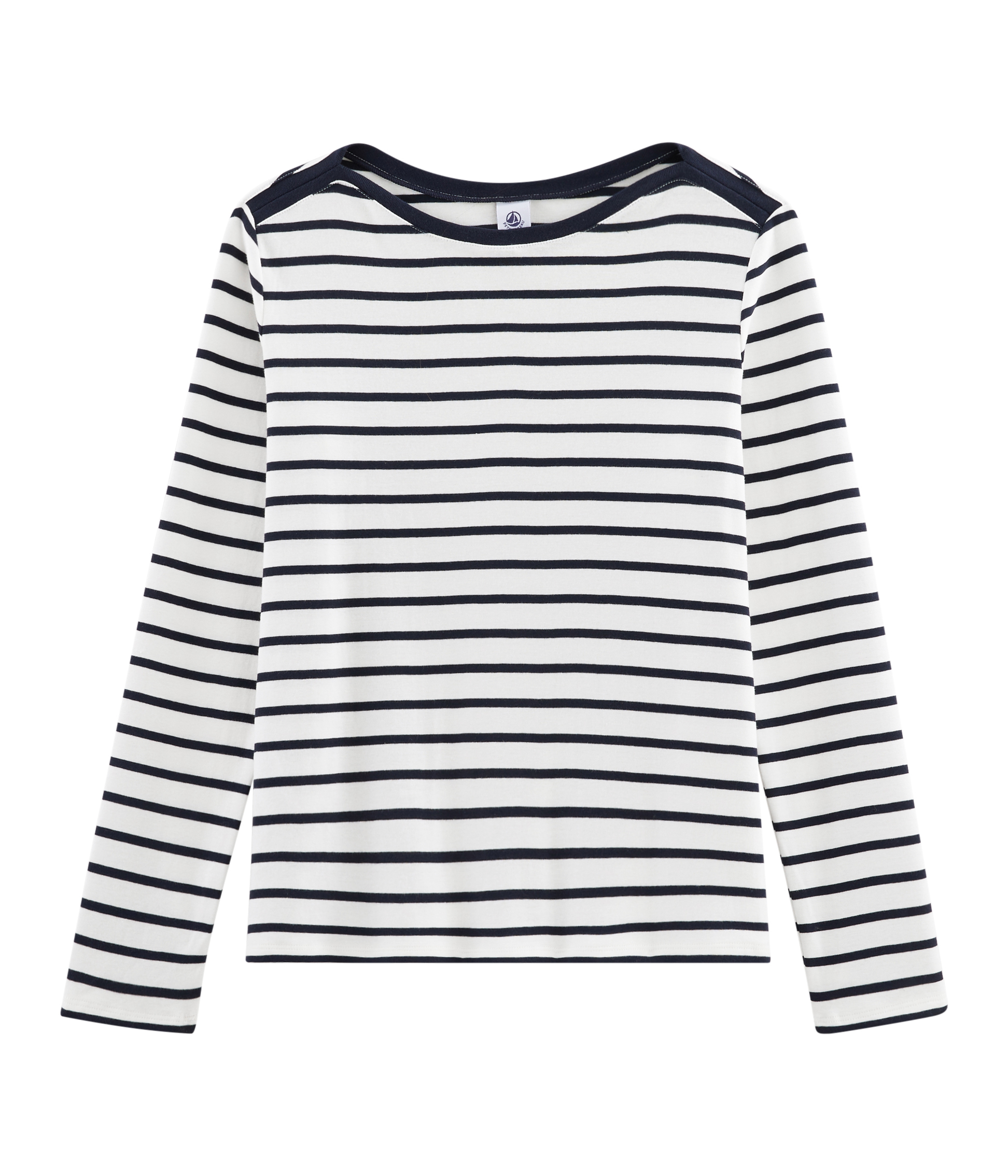 Tee shirt marinière femme Petit Bateau