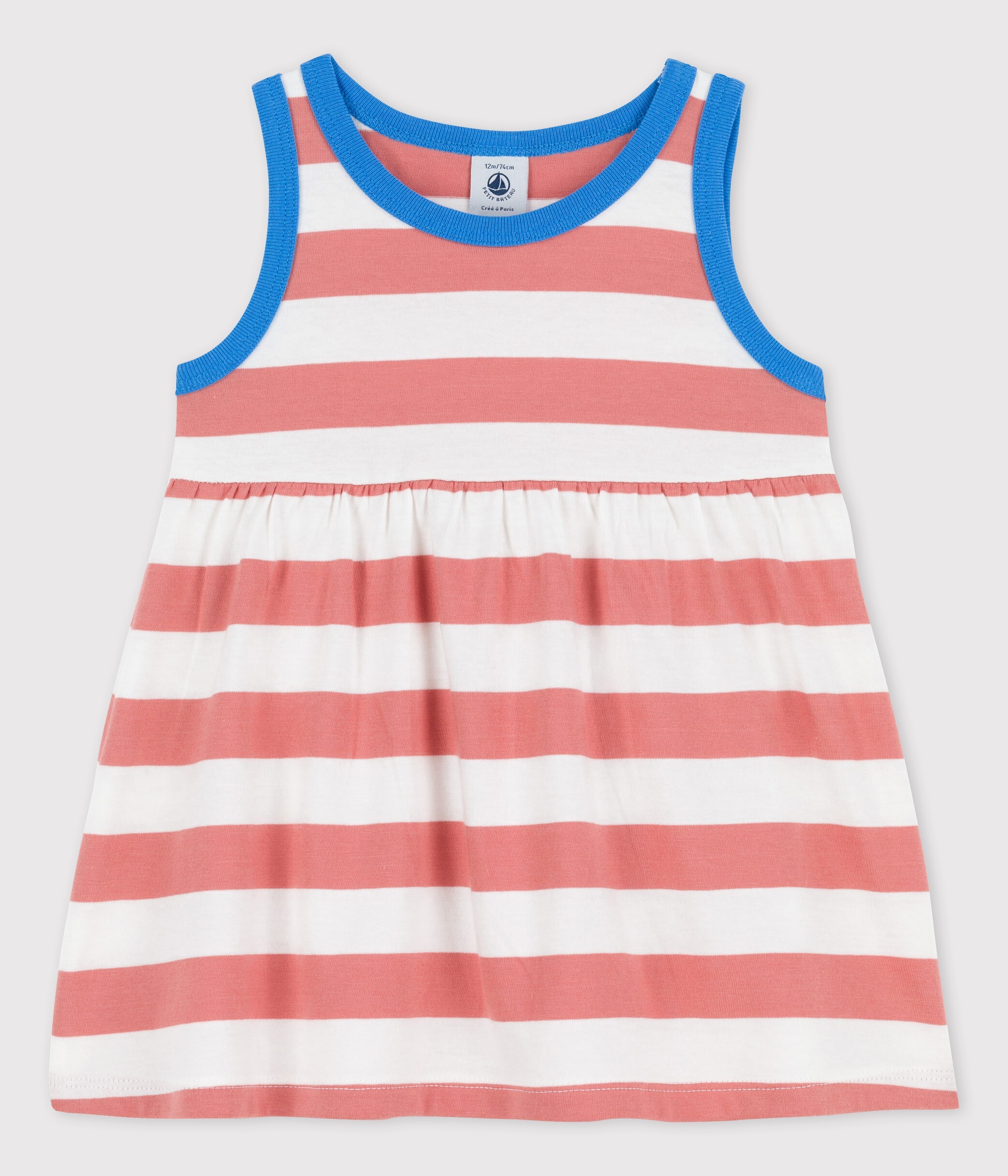 Robe Sans Manches Ray e En Jersey B b PAPAYE MARSHMALLOW A03V202 Robe Sans Manches Ray e En Jersey B b PAPAYE MARSHMALLOW A03V202