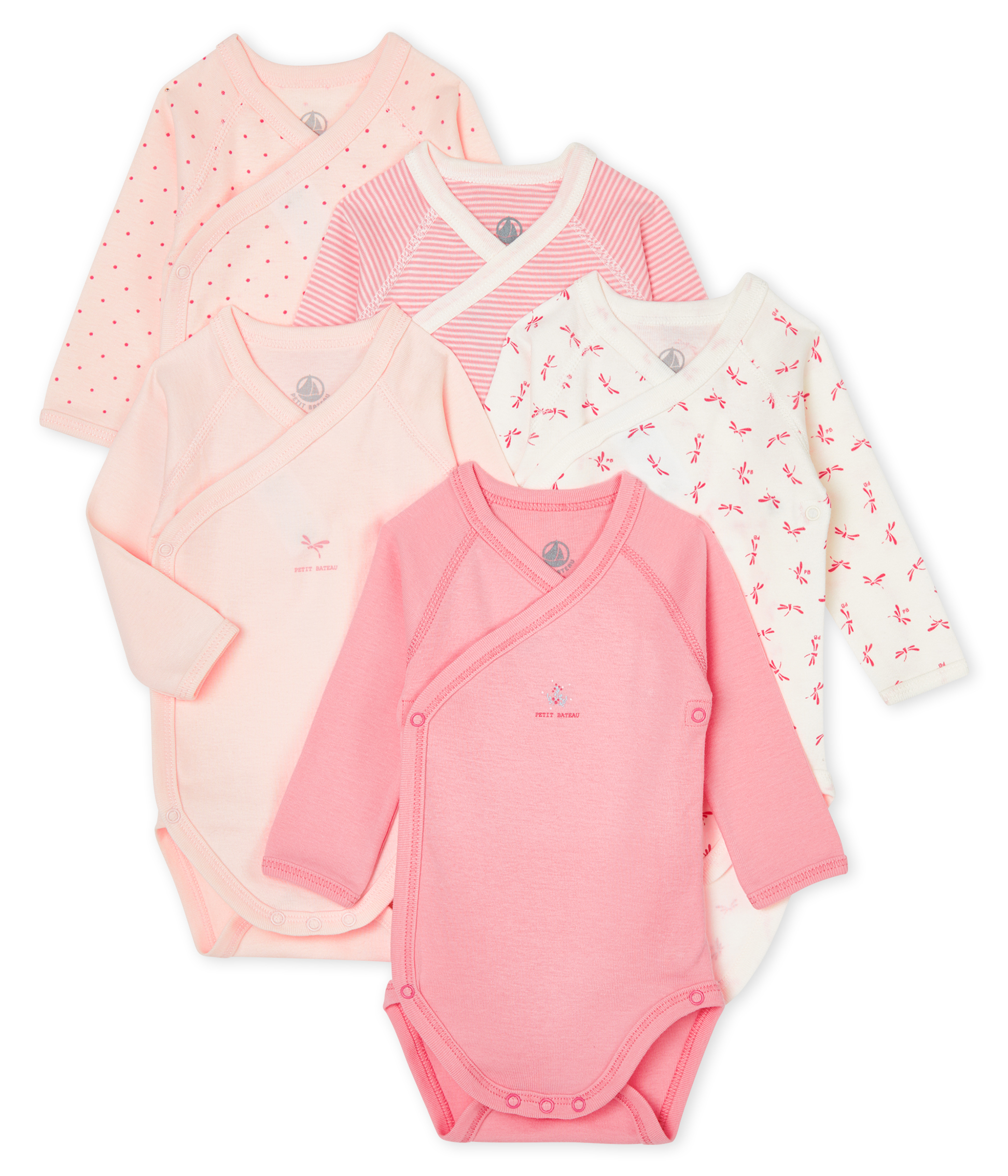 Body Petit Bateau Garçon Duo De Bodies Naissance Manches Courtes Bébé Mixte Variante 1 1509000 | Petit Bateau Body Manche Courte Bebe