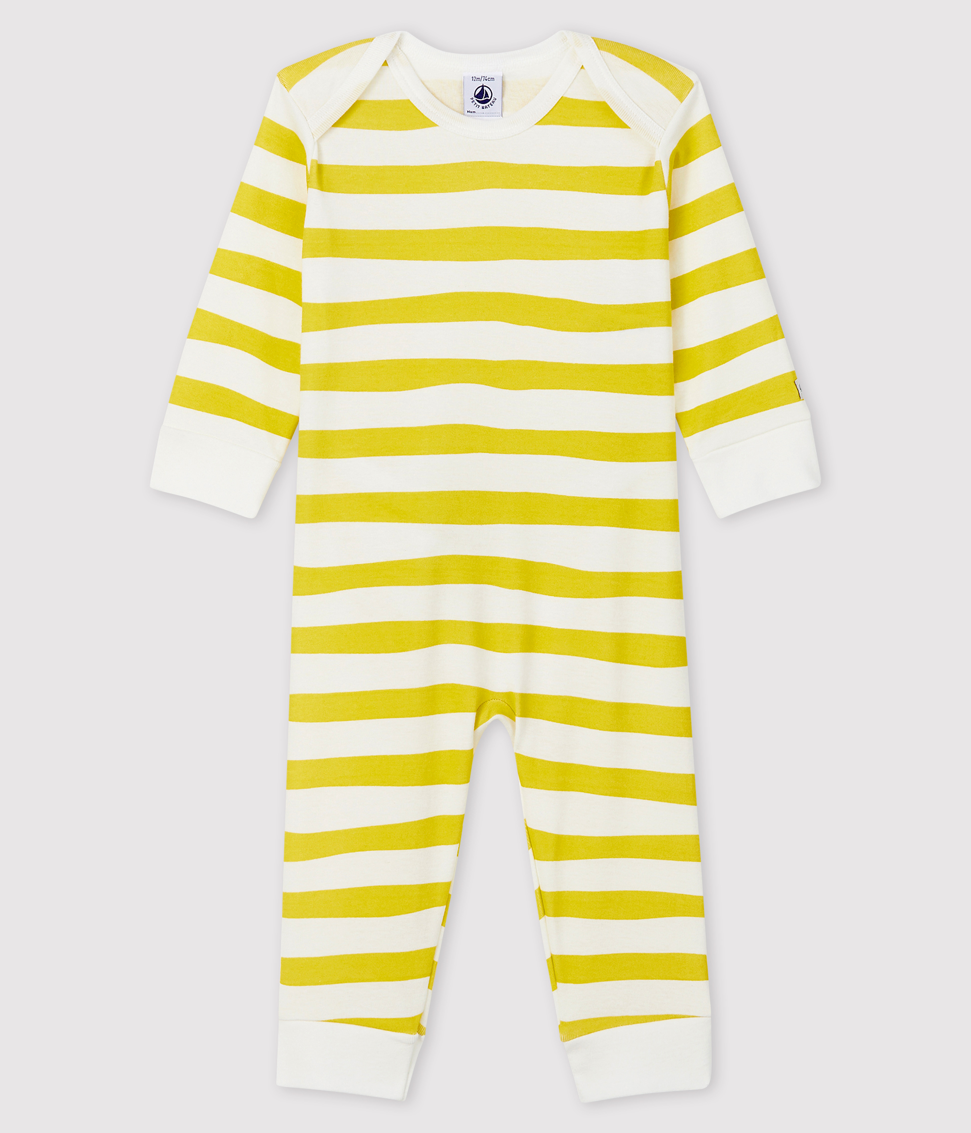 Dors Bien Sans Pression Bebe En Cote Ble Marshmallow Petit Bateau