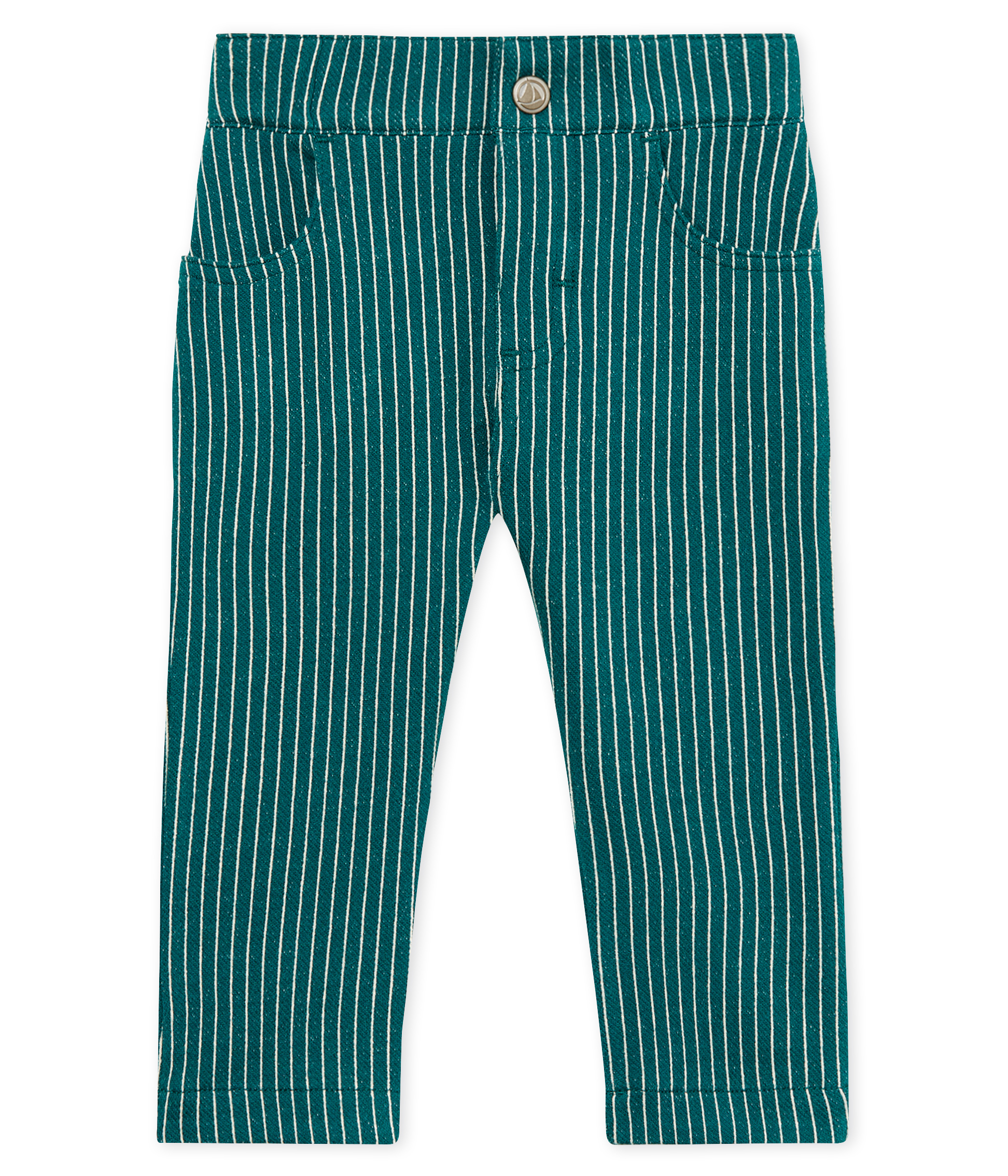Pantalon en maille rayée bébé garçon