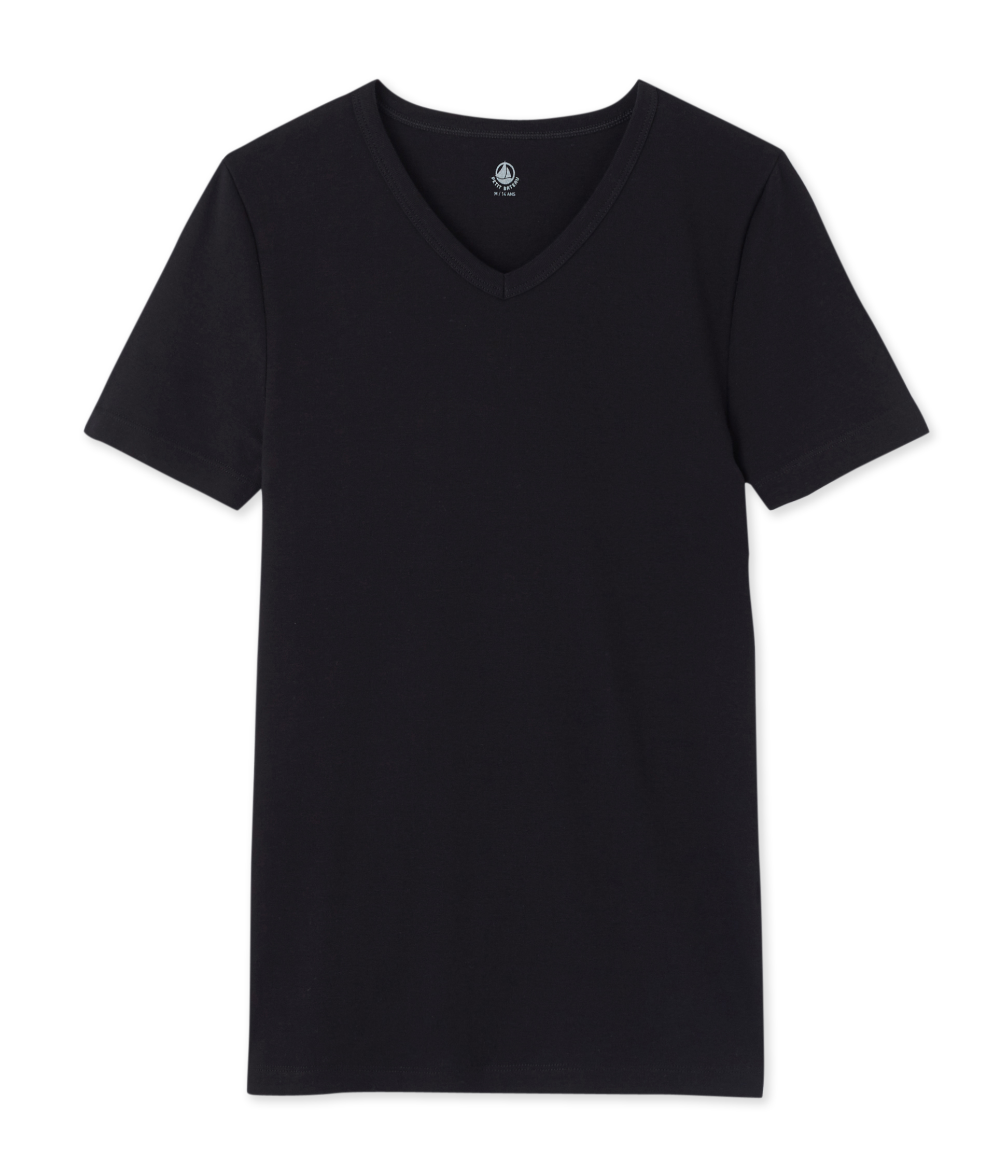 Tee-shirt manches courtes col V homme