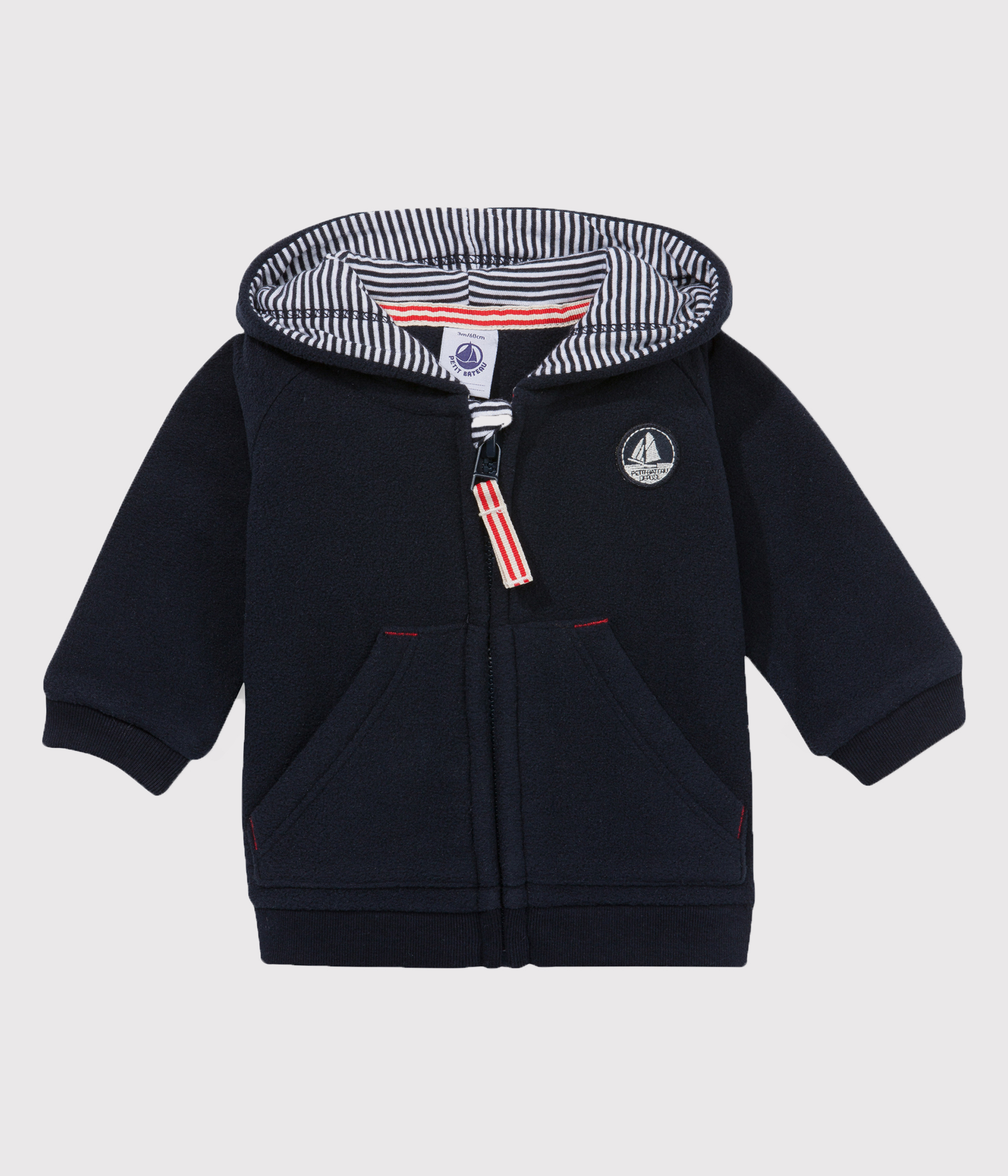 Sweatshirt en polaire bébé ABYSSE