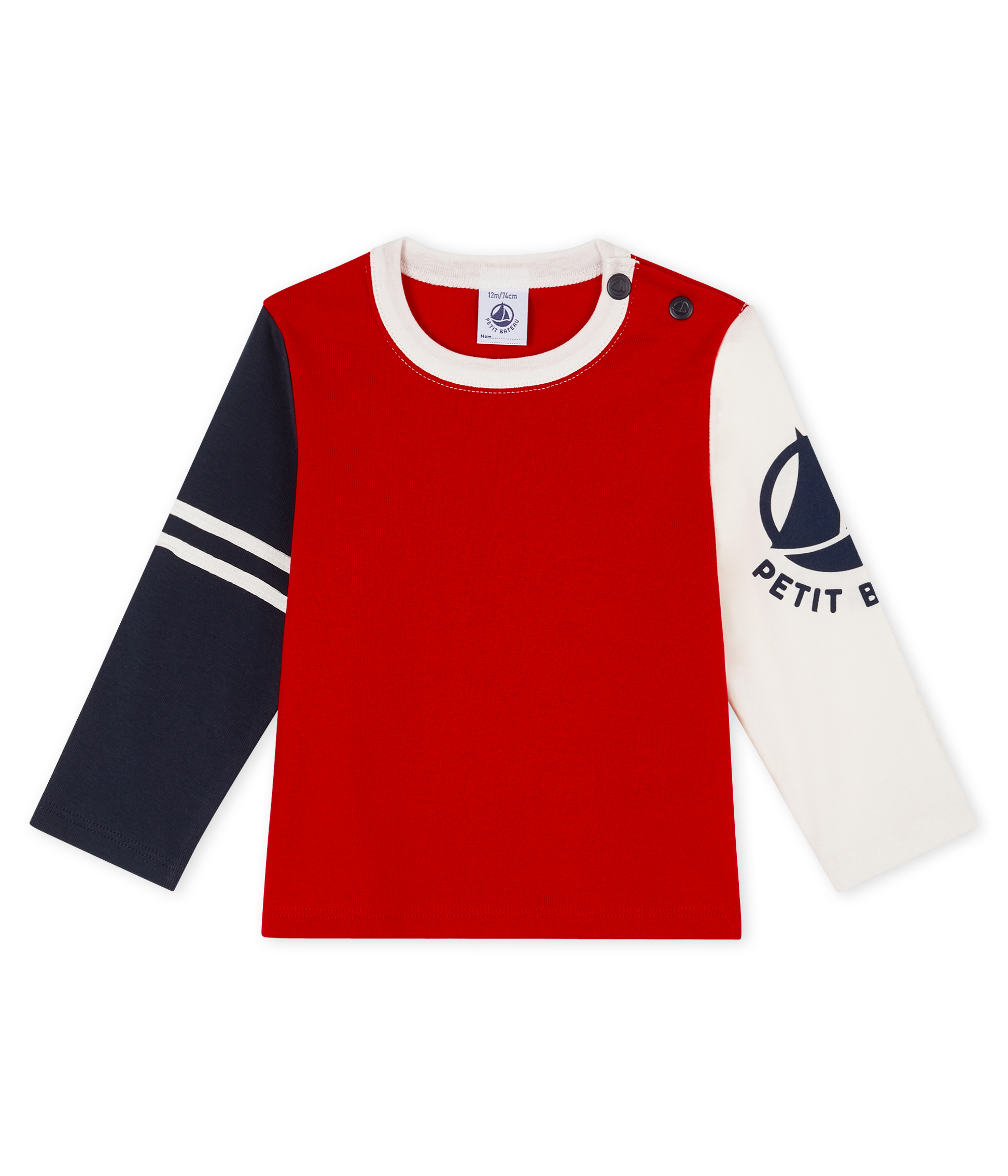 tee shirt manche longue petit bateau