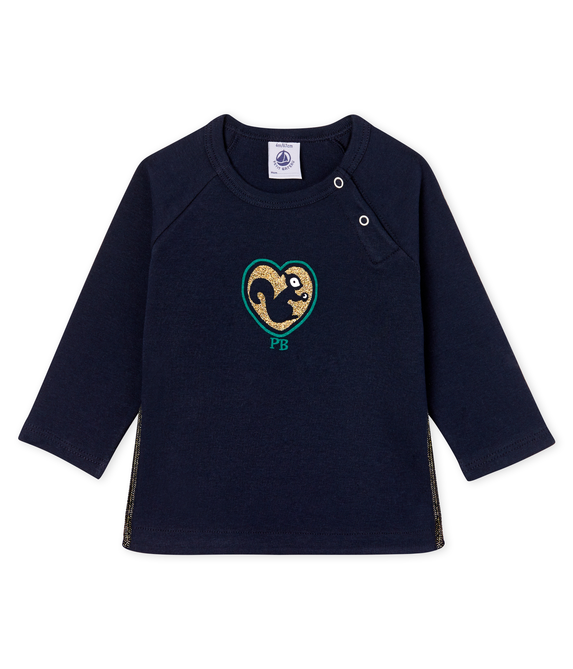 Tee shirt manches longues bébé fille