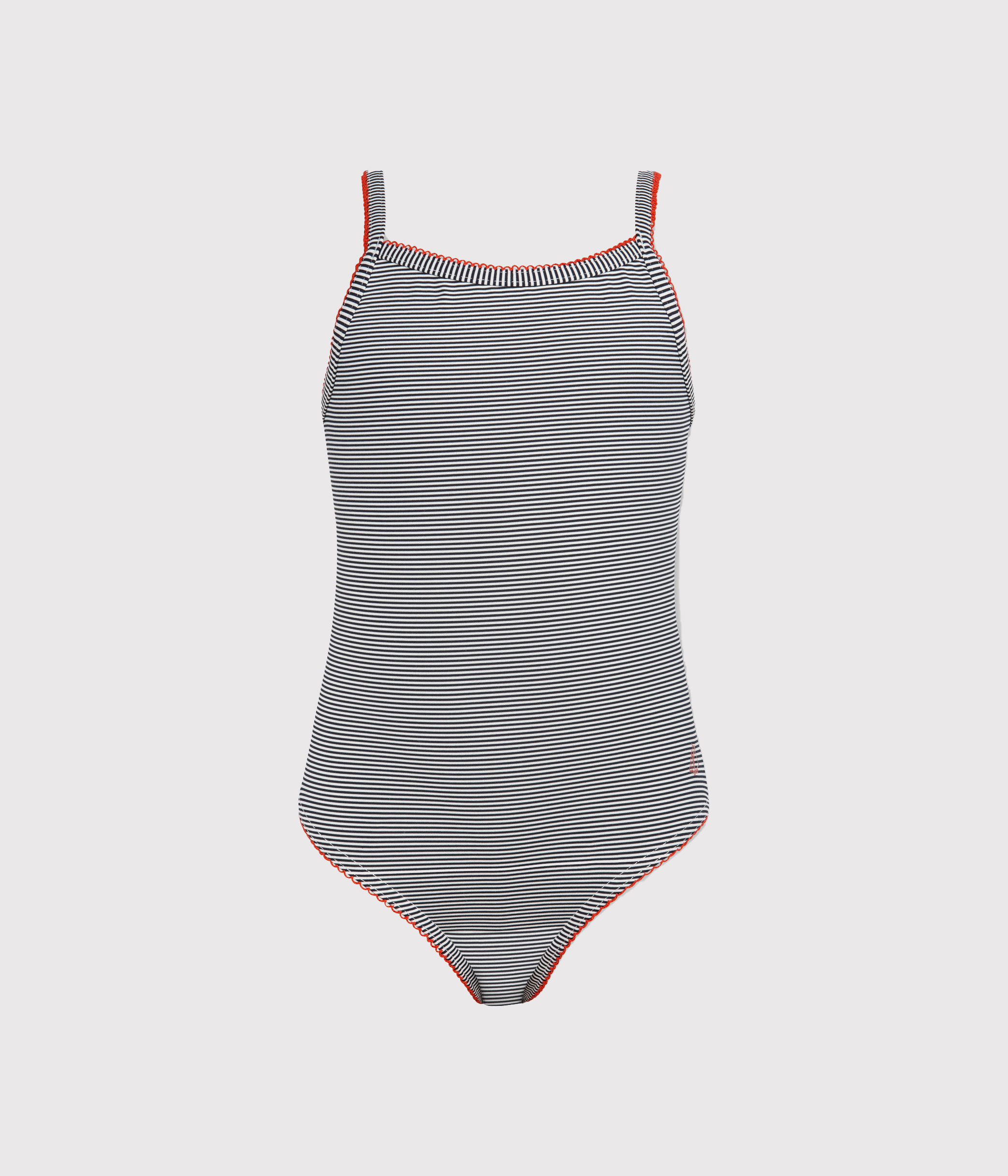 Maillot de bain 1 pièce fille ABYSSE/LAIT | Petit Bateau
