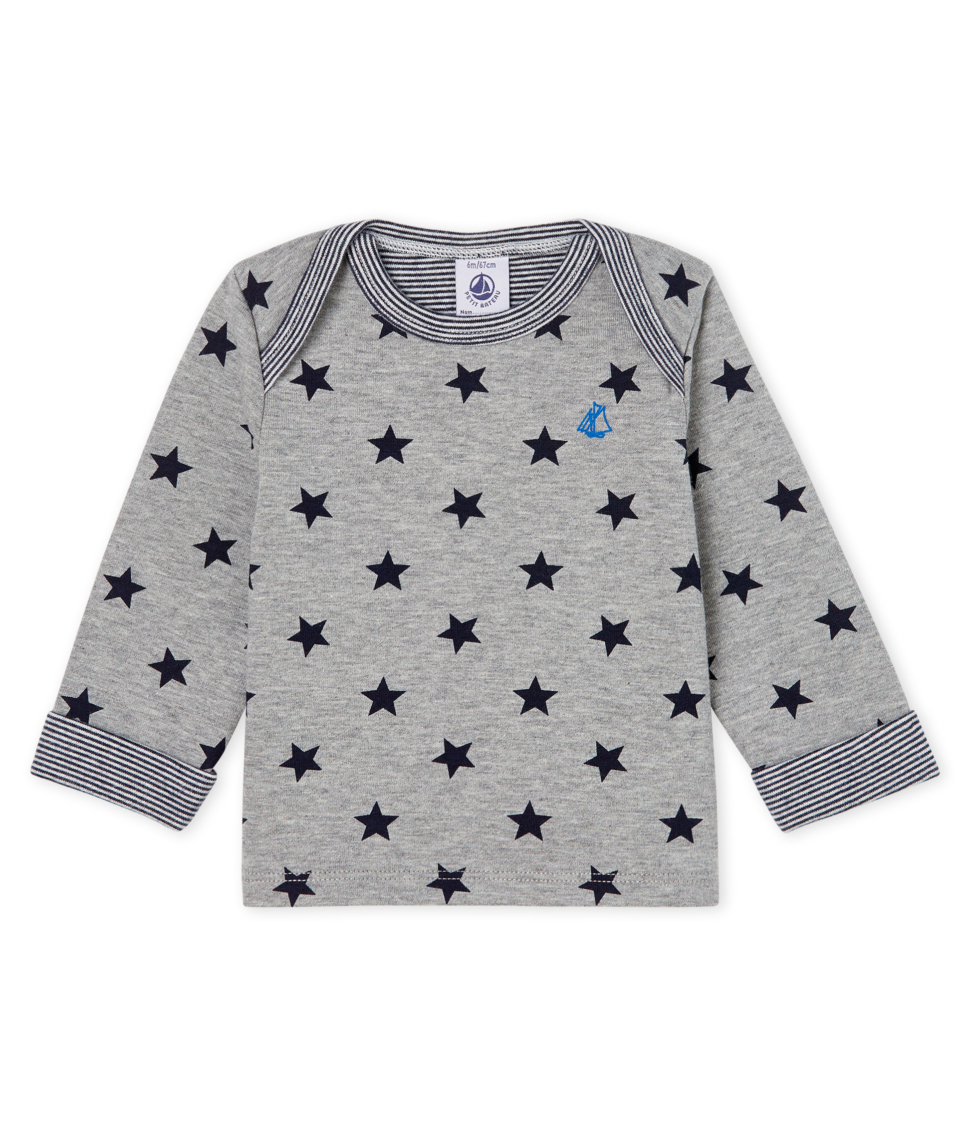 Tee shirt manches longues imprimé bébé garçon