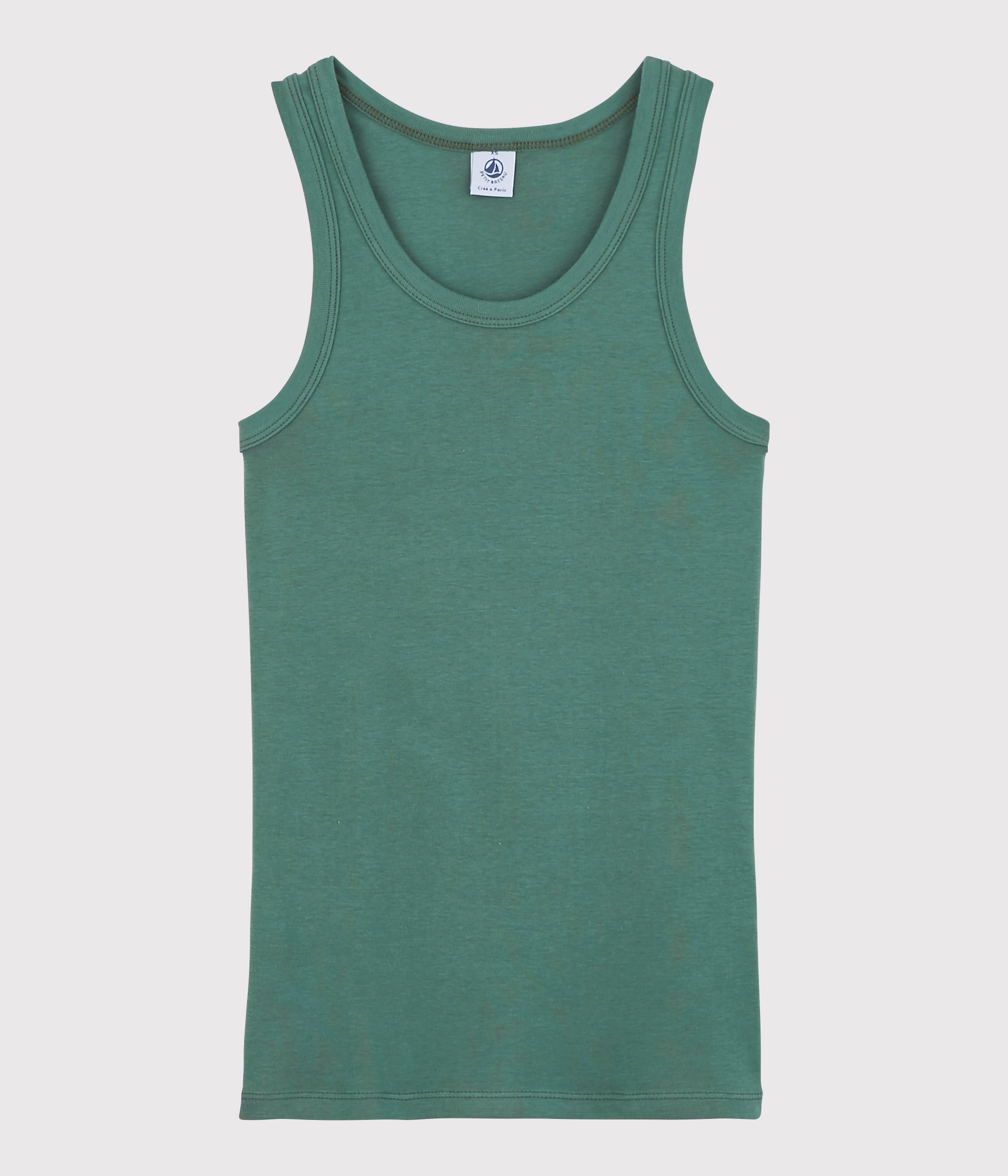 Débardeur Femme Petit Modèle - Taille S, Blanc/bleu, Occasion En Excellent état
