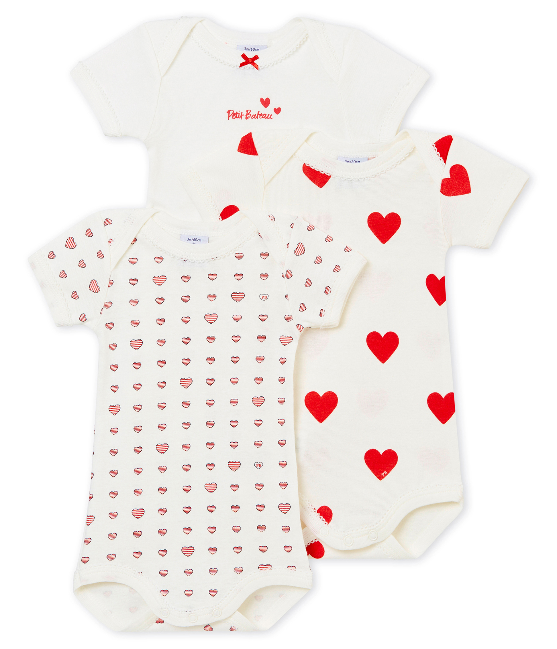 petit bateau body coeur