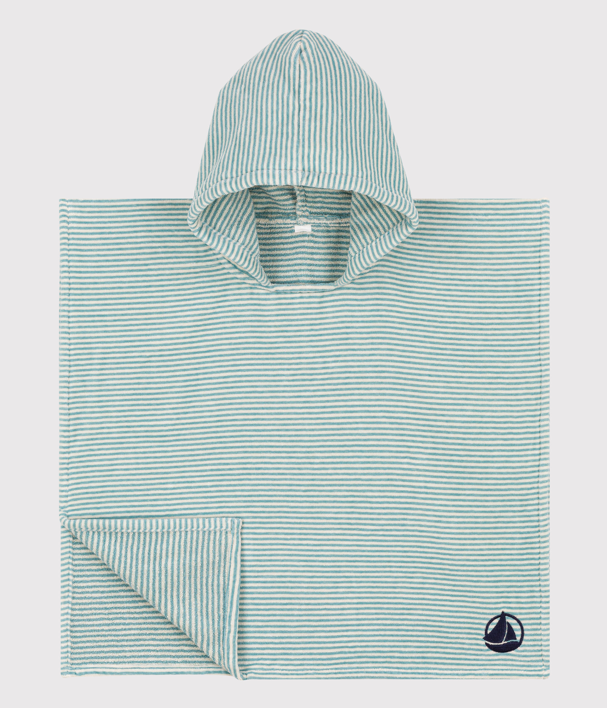 Poncho enfant en coton MIMI AVALANCHE Petit Bateau