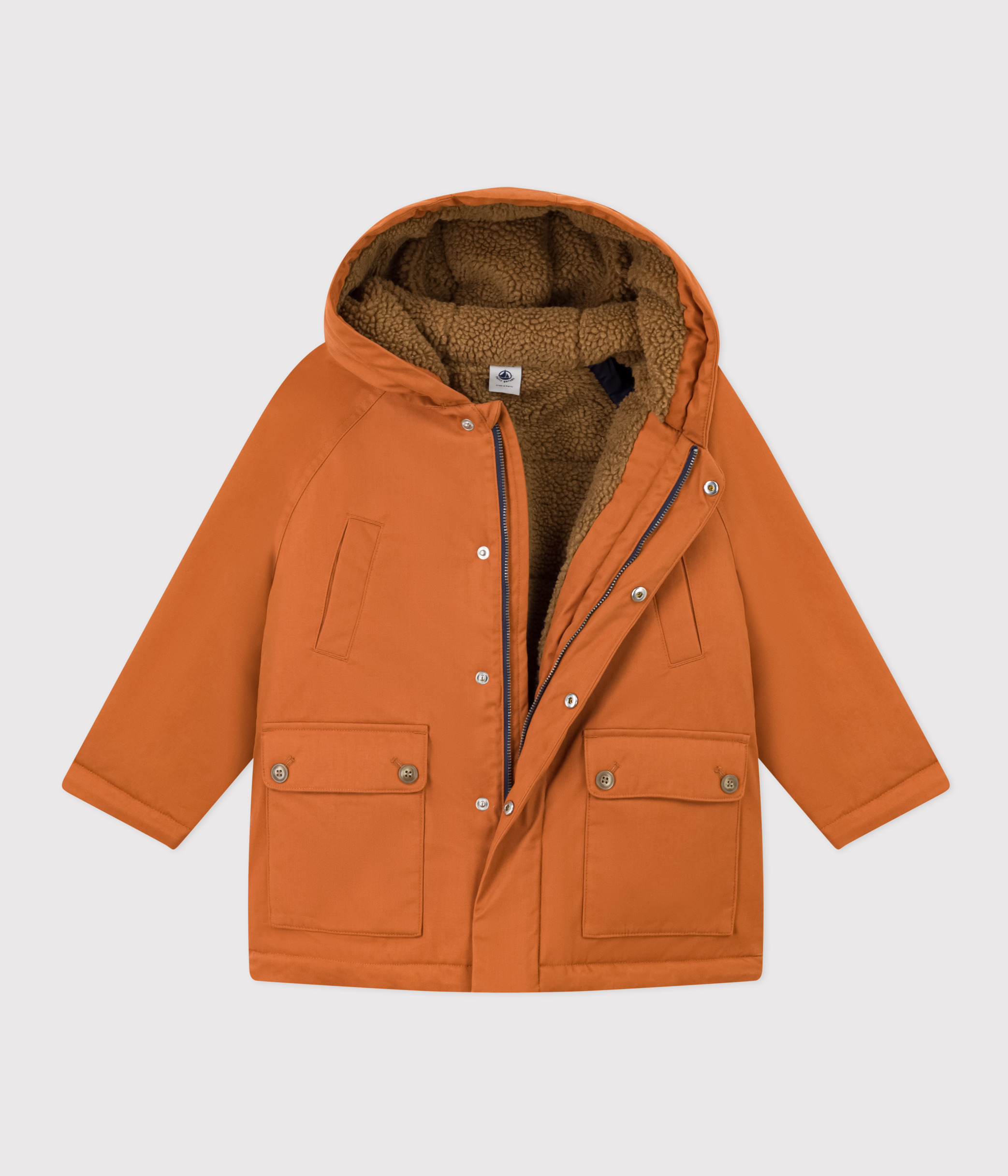 Veste Cyrillus Parka DoublÃ©e Sherpa Femme Veste Sherpa En Jean