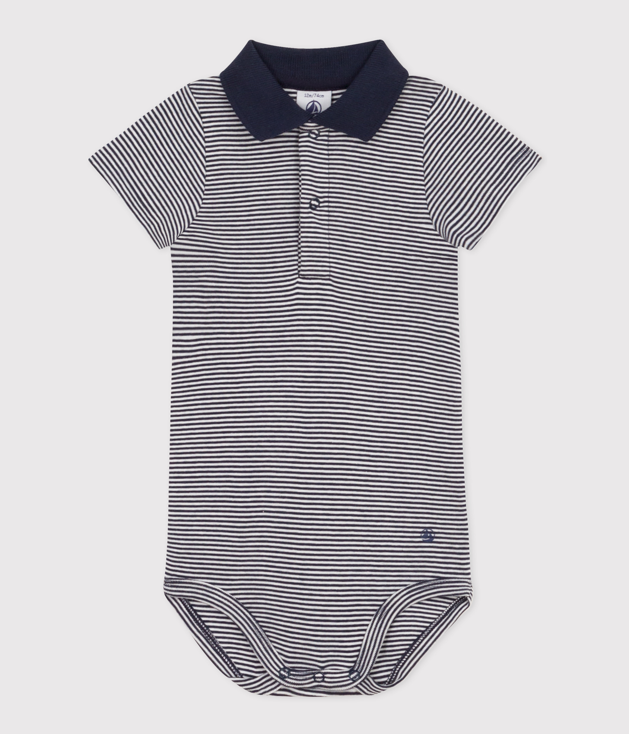 Petit Bateau Body Manches Courtes Col Mixte Bébé - Coton Doux Et Confortable