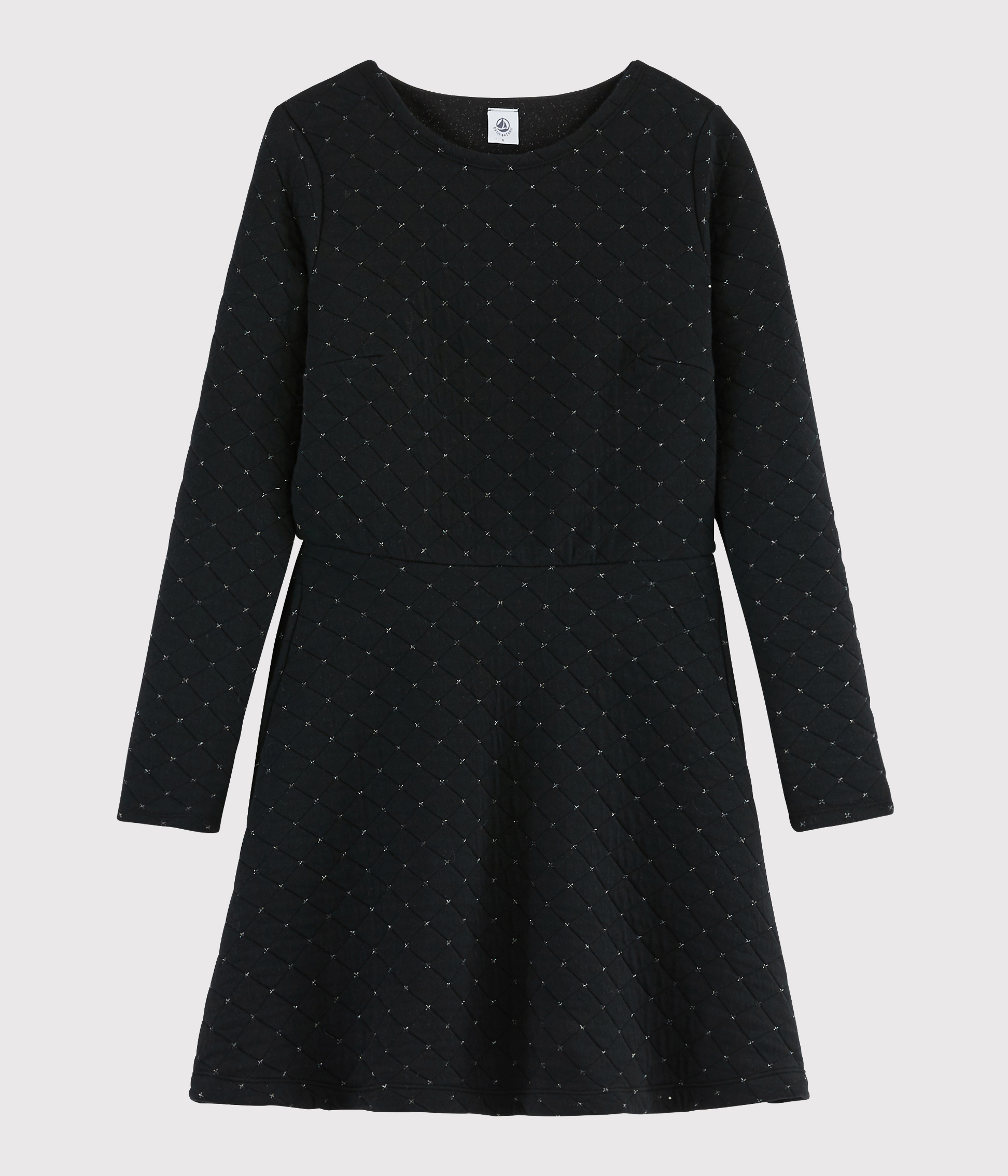 Robe Femme NOIR/ARGENT Petit Bateau