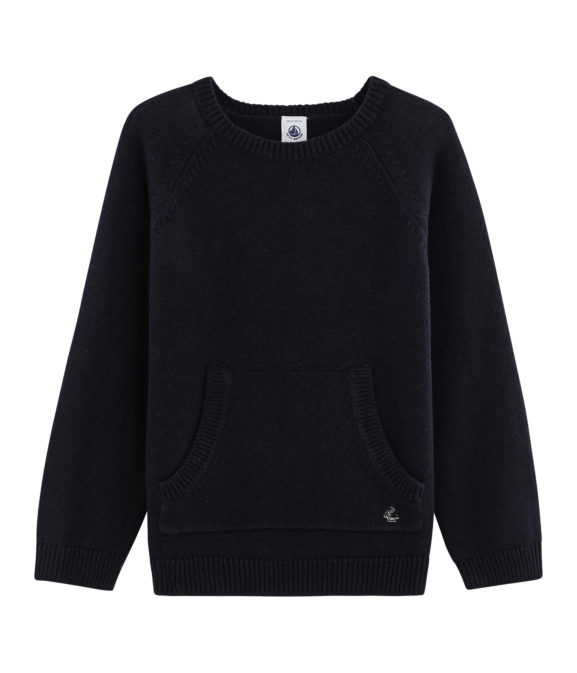 Pull tricot laine et coton enfant garçon