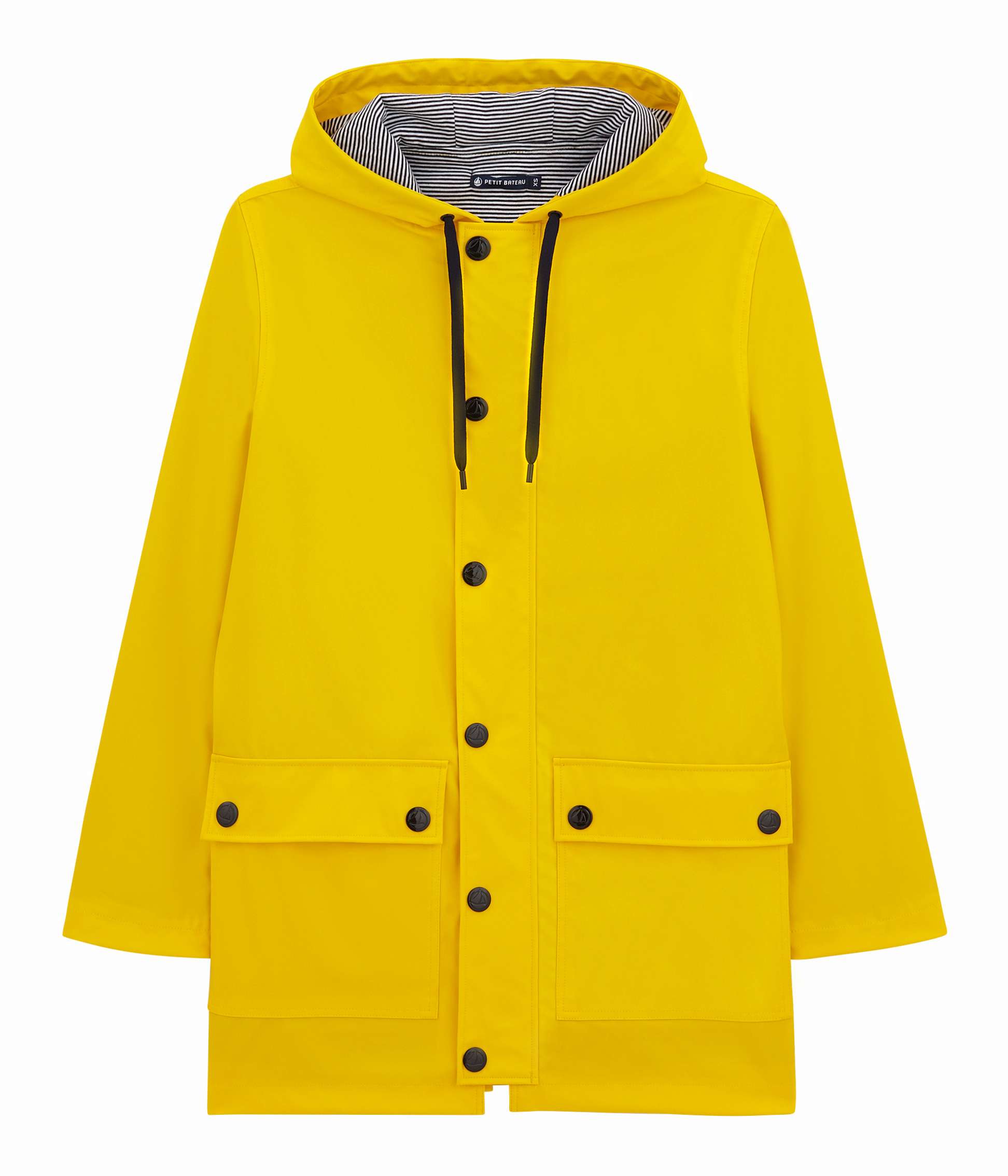 parka pluie jaune