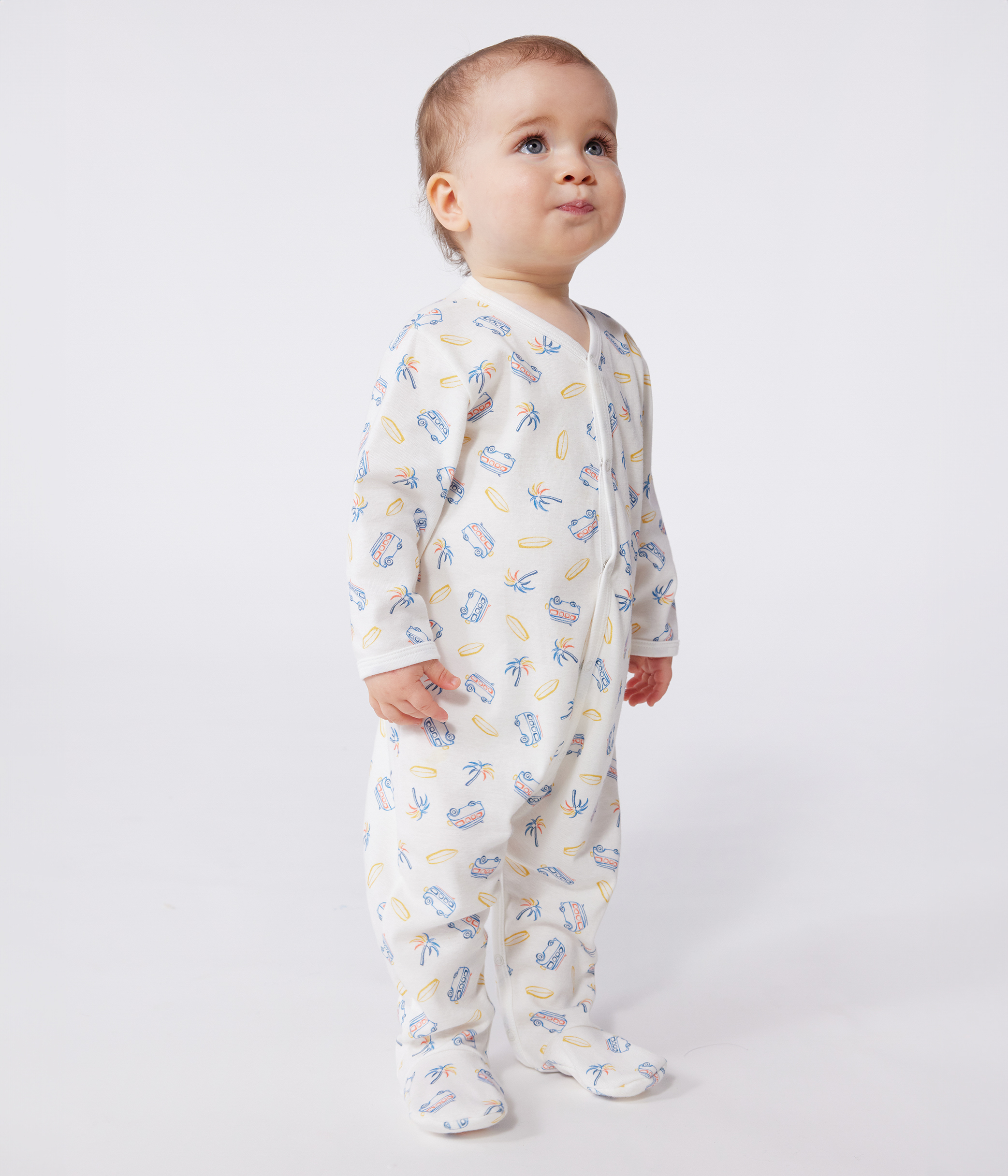 Pyjama Bébé Personnalisé 'Ma Mission Pêche Avec Papa' - 100% Coton Doux, Cadeau Naissance Parfait