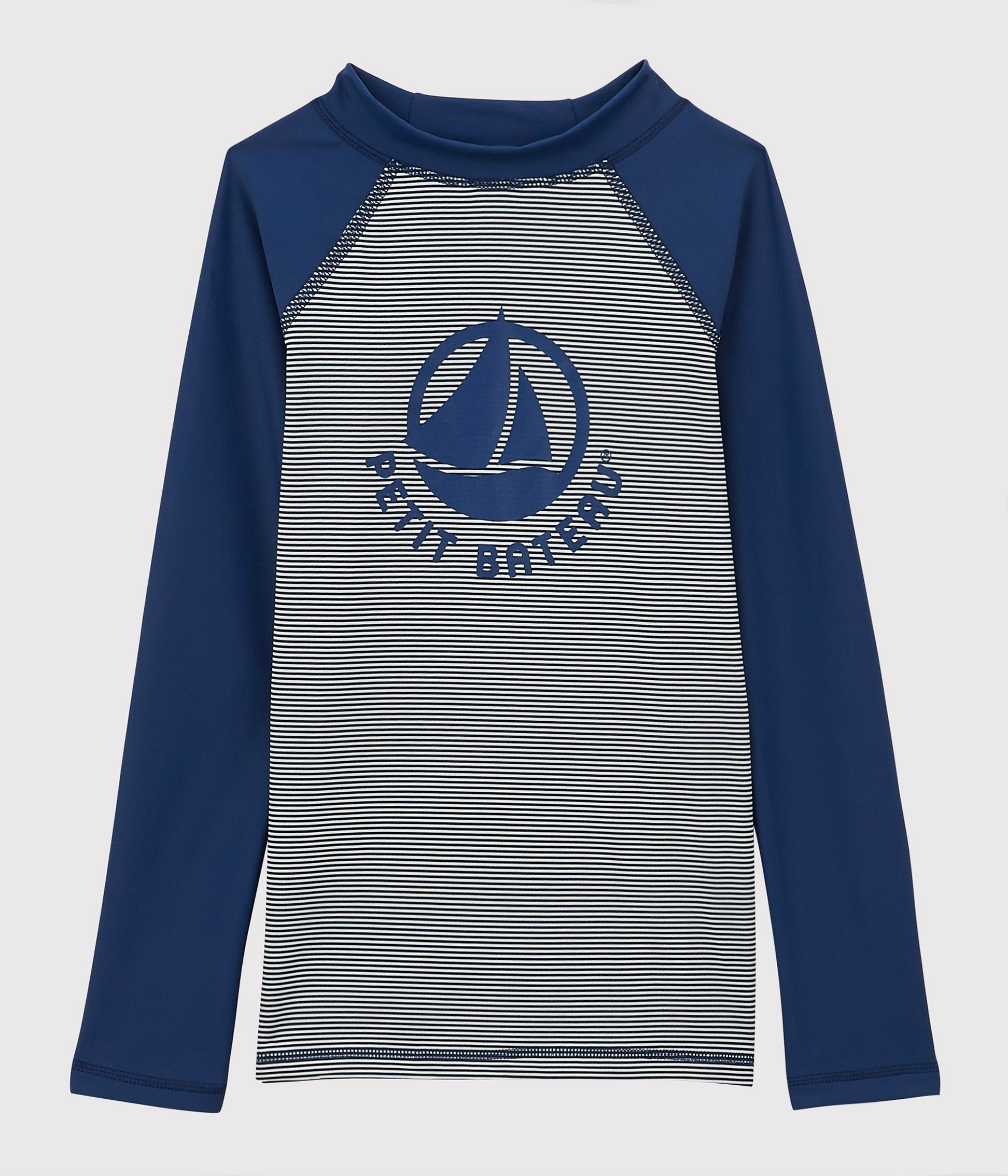 T-Shirt Anti UV Bébé Fille Blanc - Petit Bateau