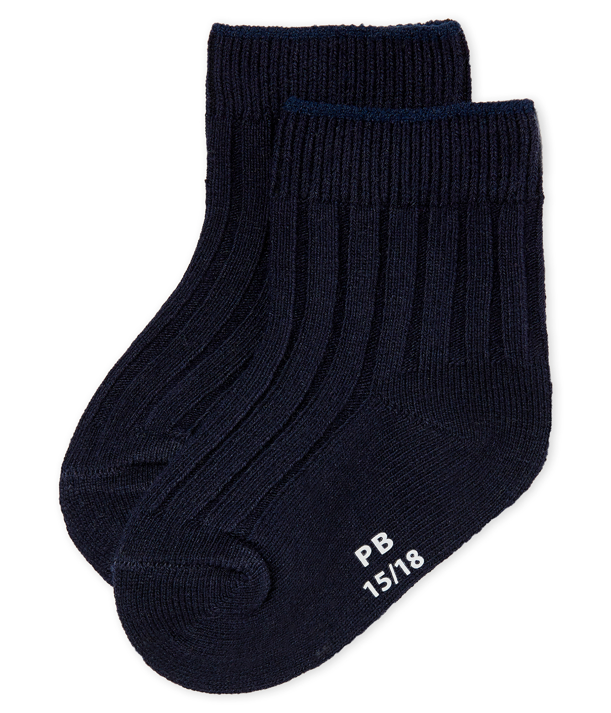 Chaussettes Bébé Petit Bateau - Lot De 2 Paires - Coton épais Et Doux
