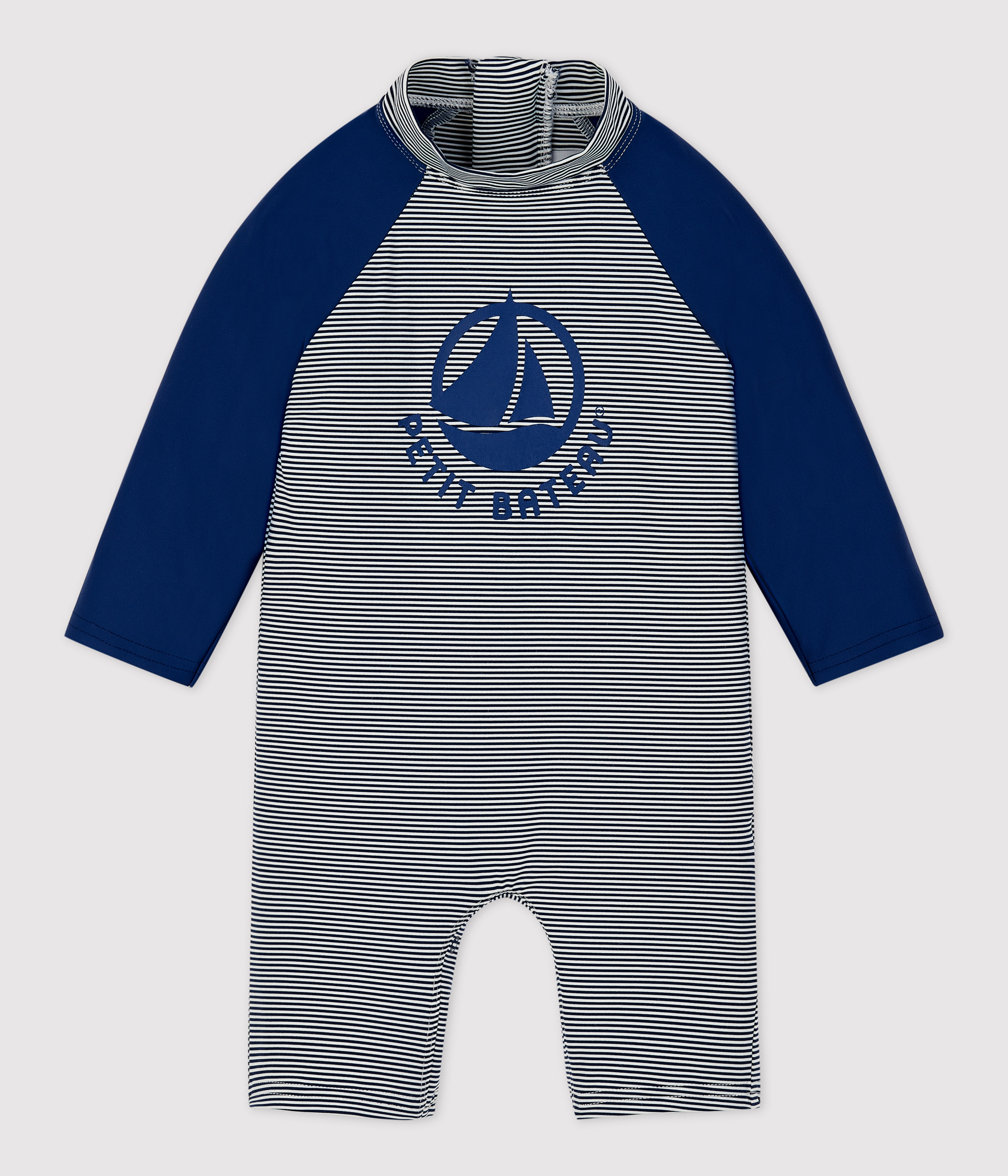 Combinaison Anti Uv En Matiere Recylee Bebe Medieval Marshmallow Petit Bateau