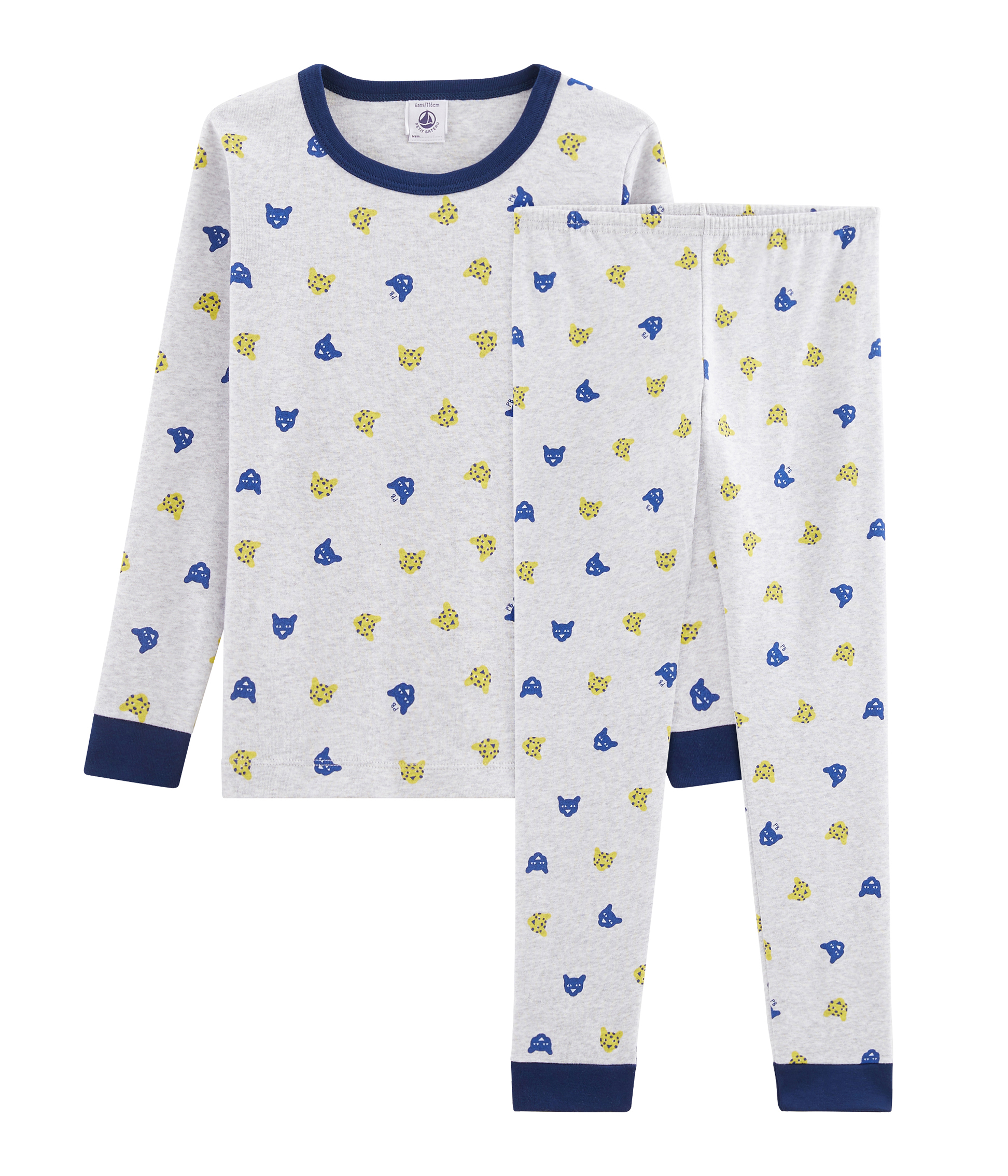 Pyjama petit garçon coupe très ajustée Petit Bateau