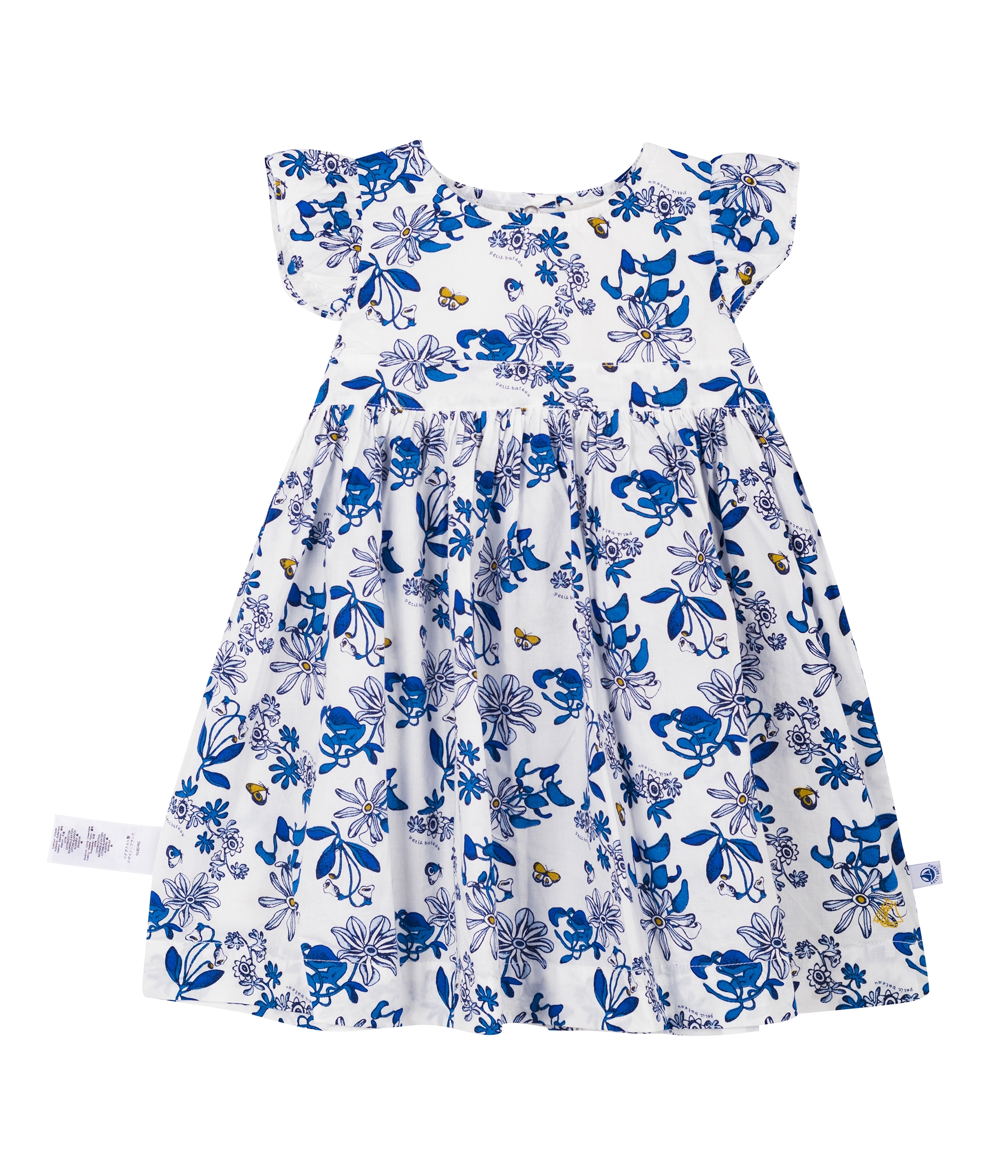B/éb/é Fille Petit Bateau Robe MC