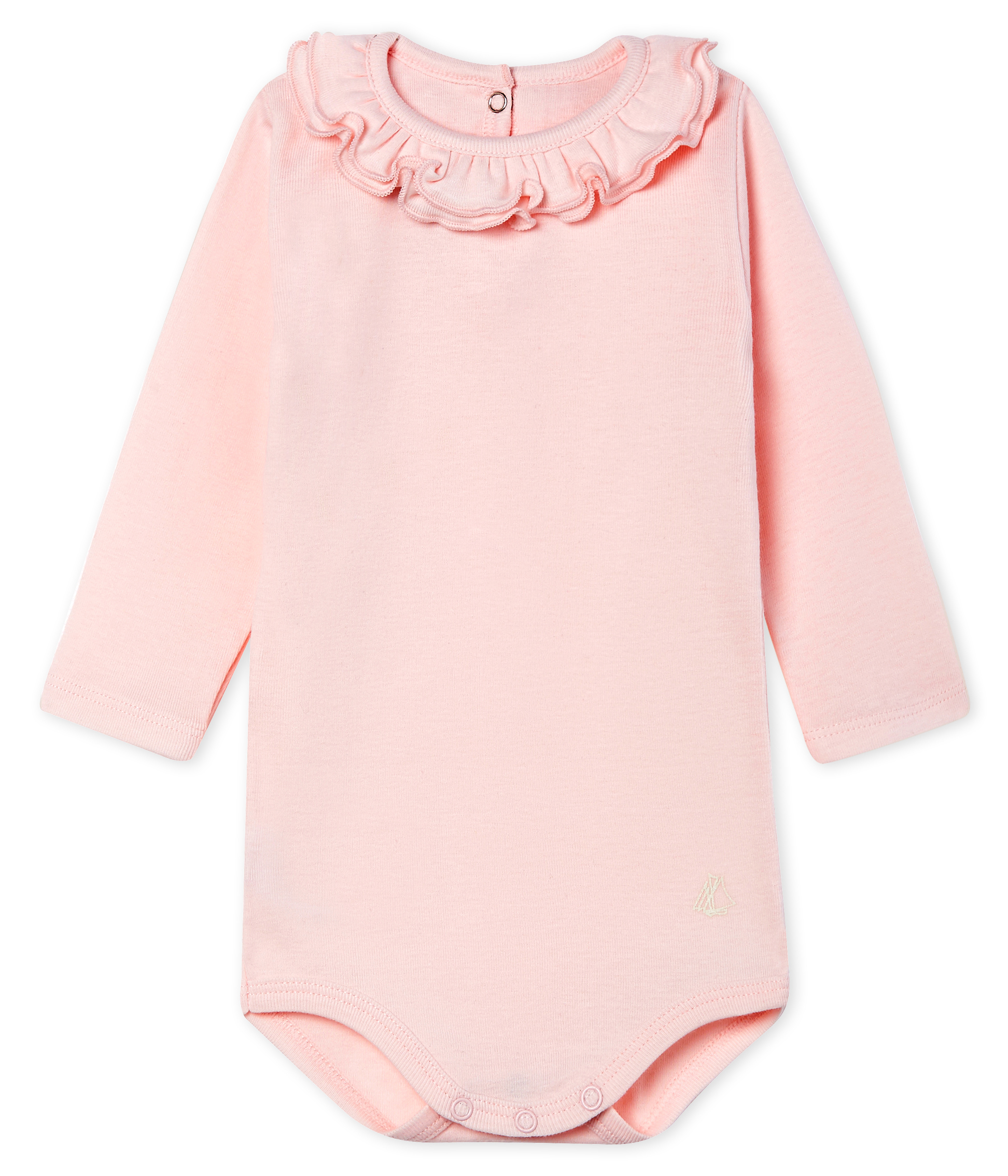 Body manches longues avec collerette bébé fille