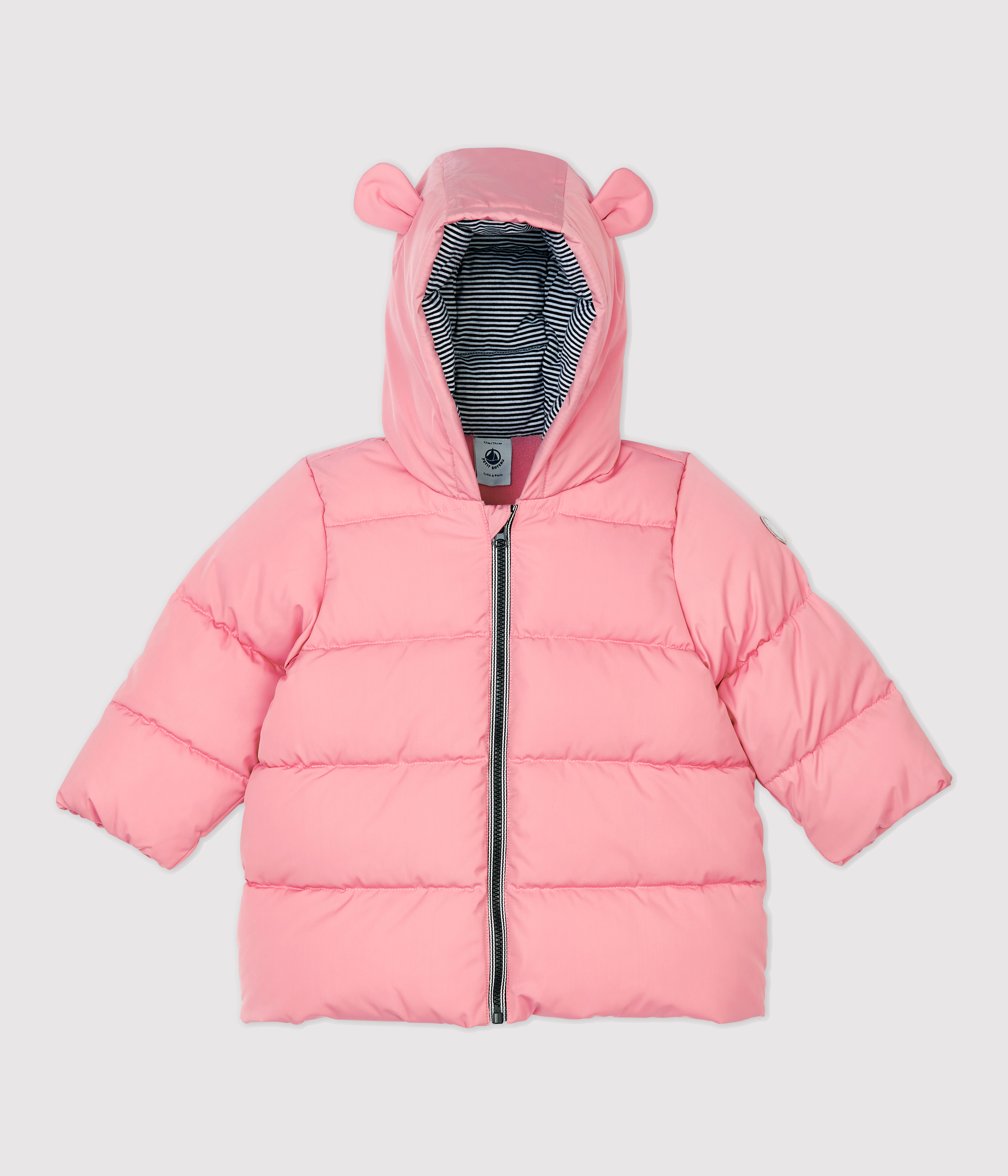 parka petit bateau rose