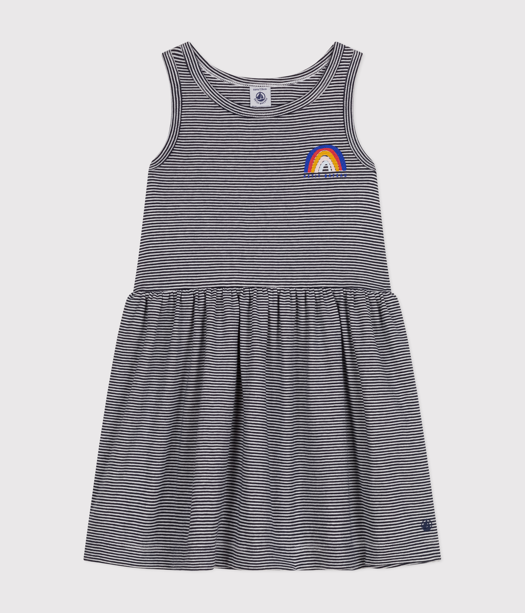 Robe sans manche 4 ans en coton