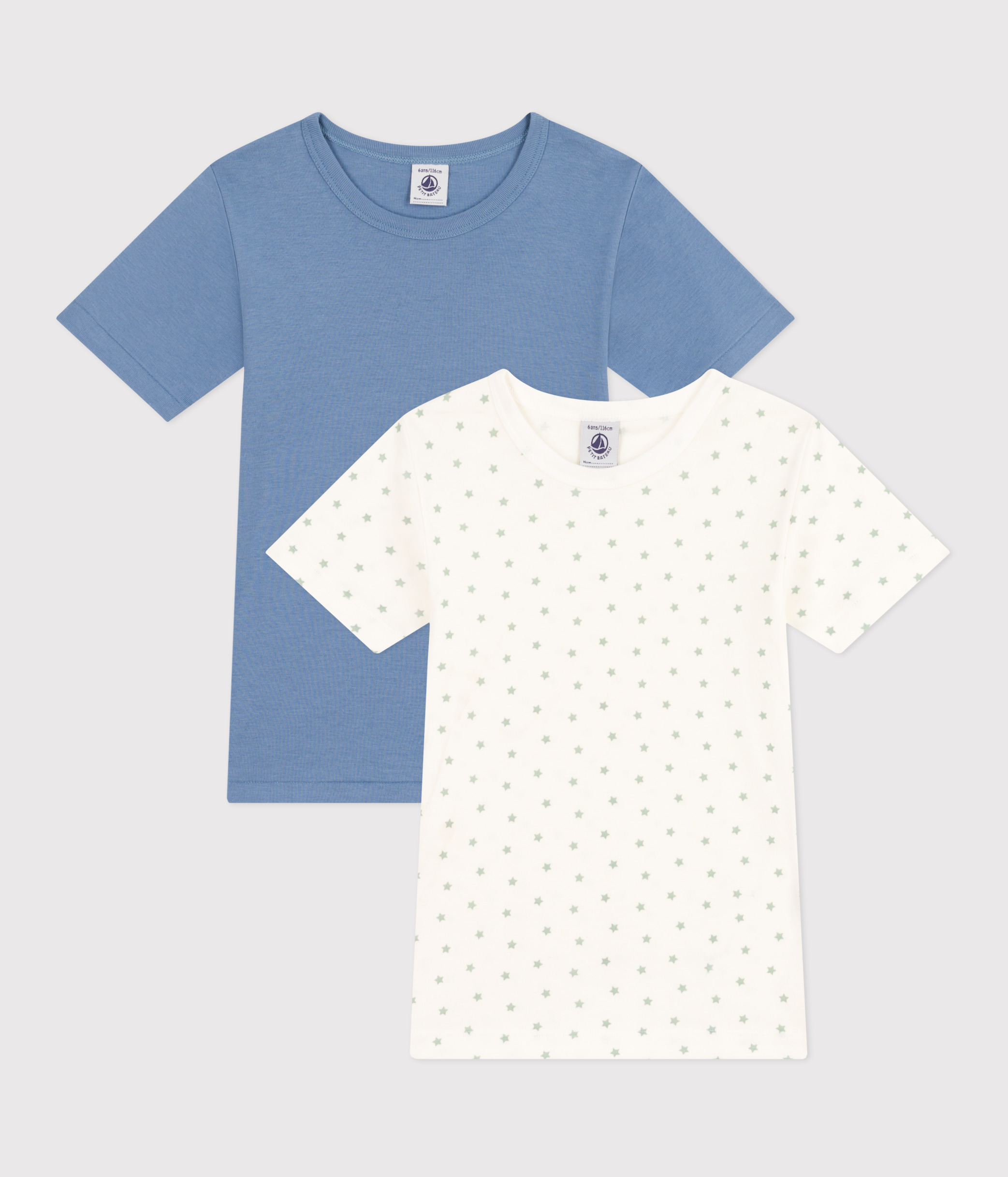 Lot de 3 tee-shirts manches courtes Paris en coton petit garçon