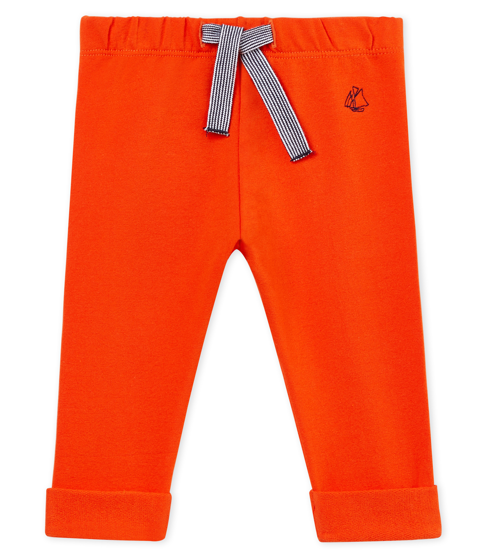 Pantalon bébé garçon en molleton léger uni
