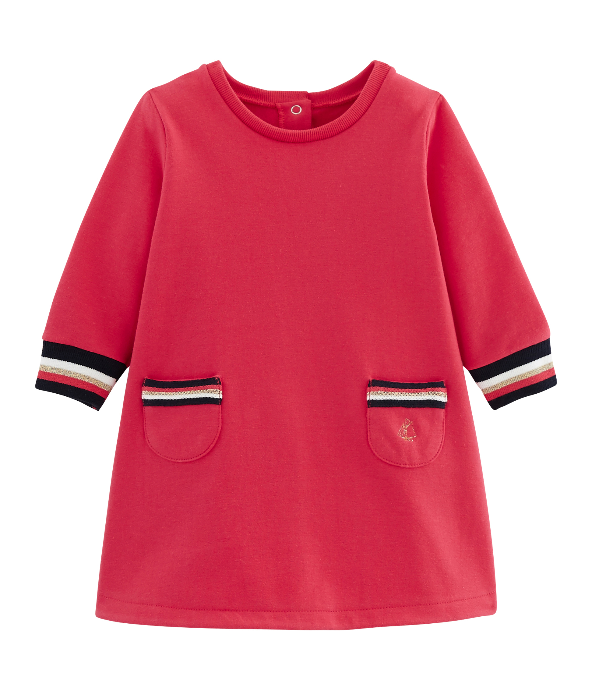 Robe manches longues bébé fille